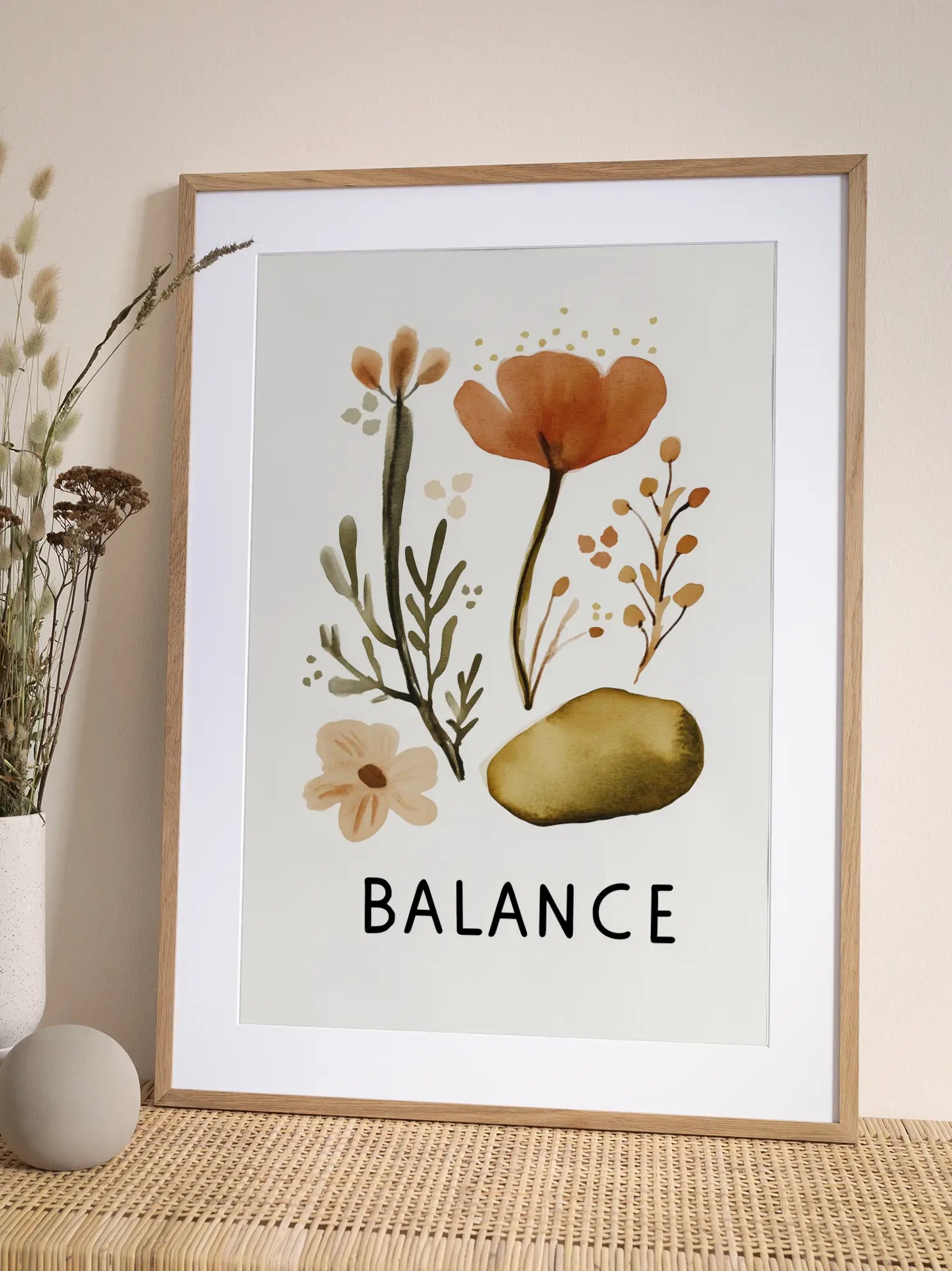 Balance Plants No1 Poster