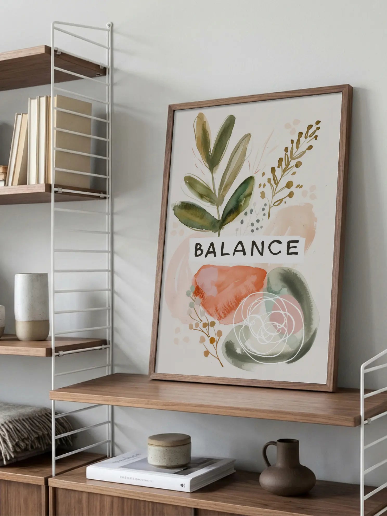 Balance Plants No2 Poster