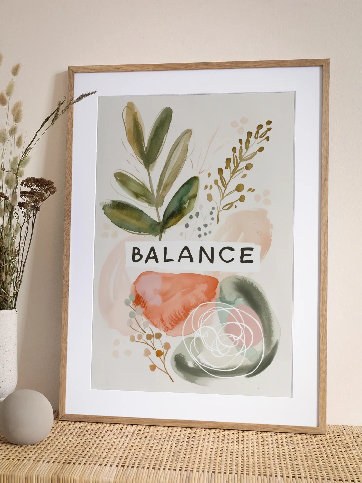 Balance Plants No2 Poster