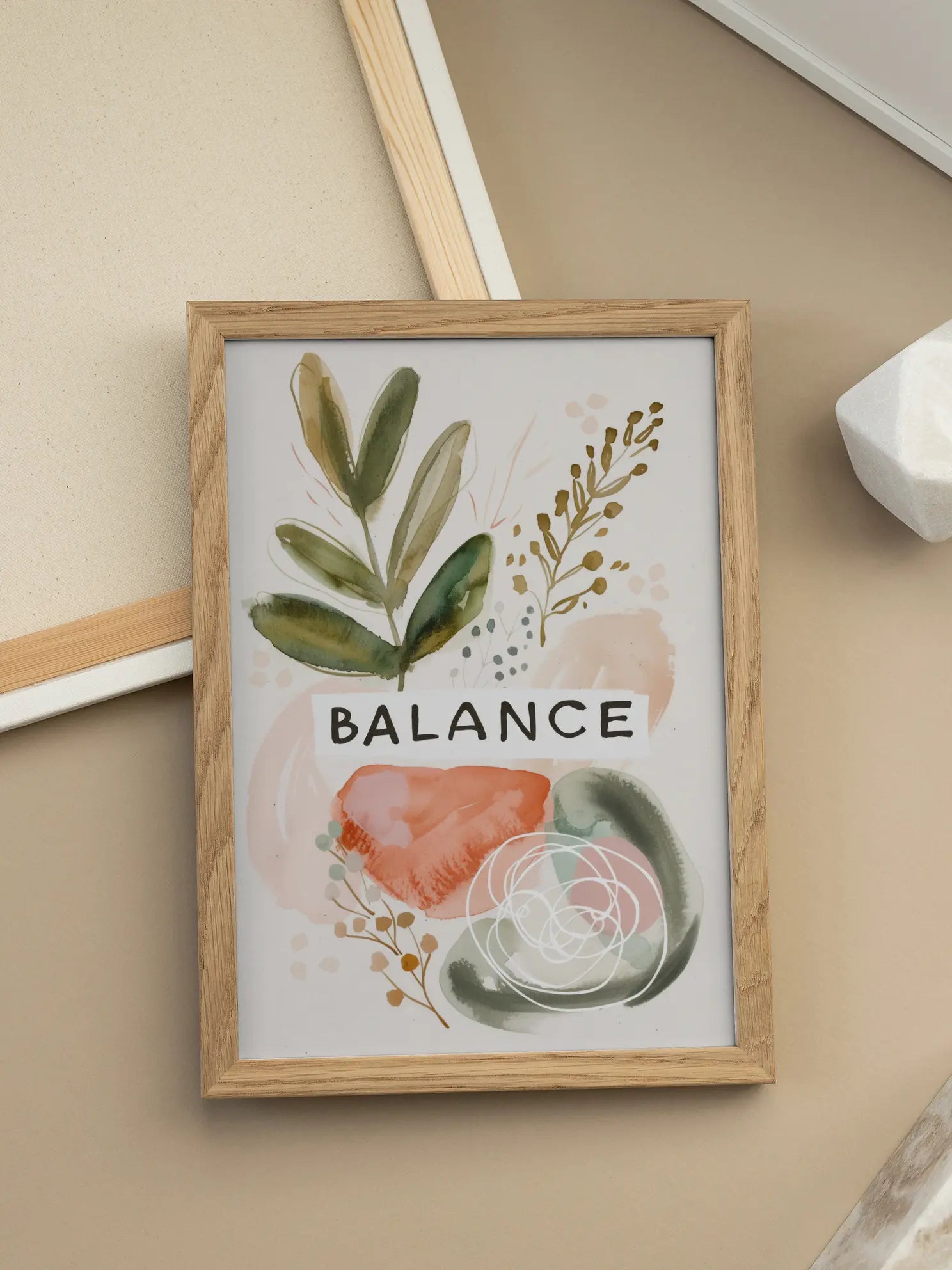 Balance Plants No2 Poster