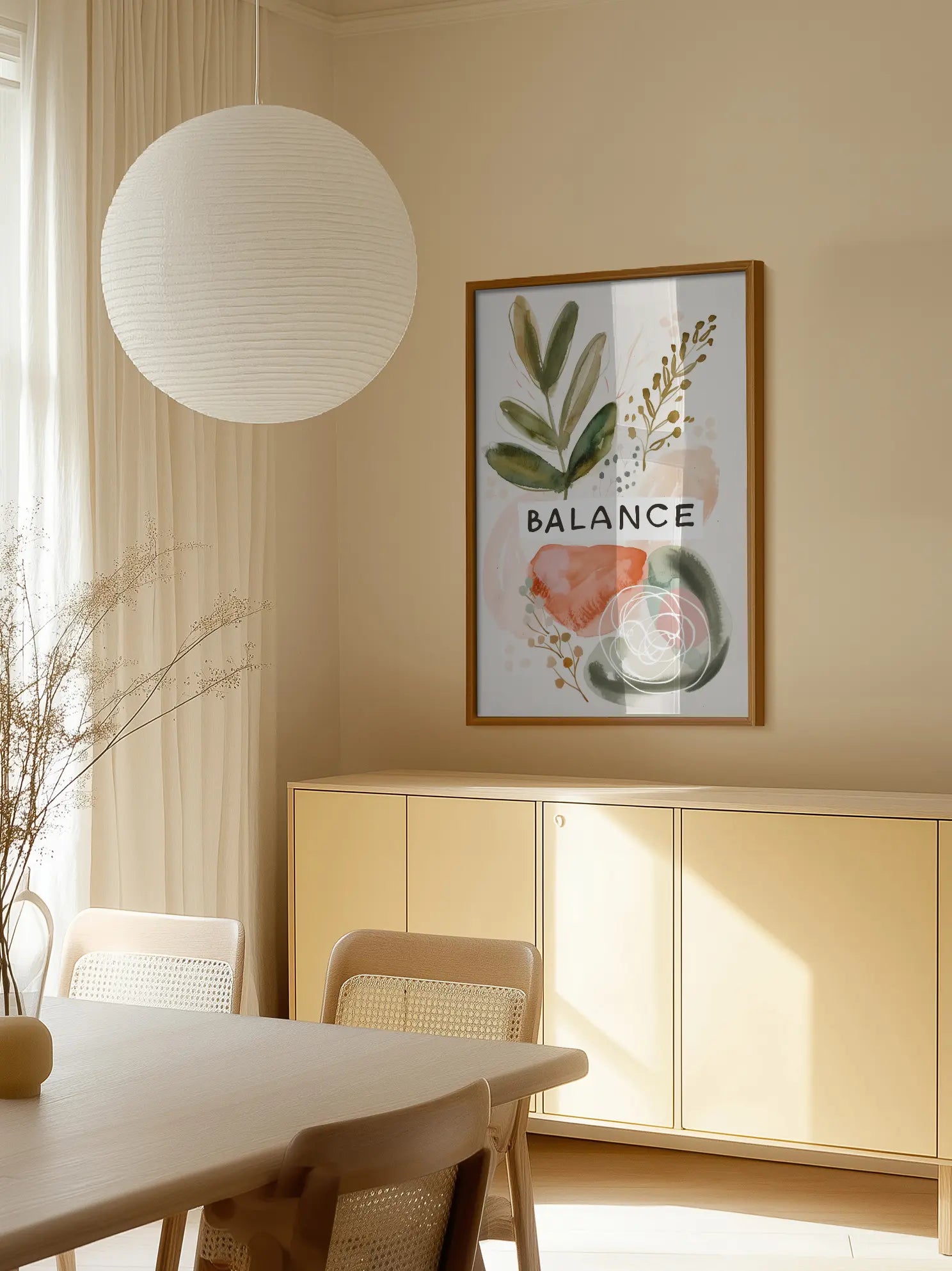 Balance Plants No2 Poster