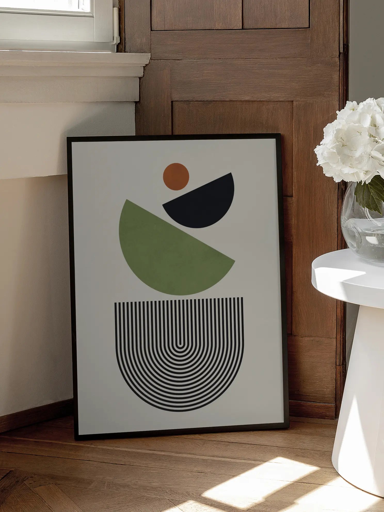 Balancing Shapes No2 Poster