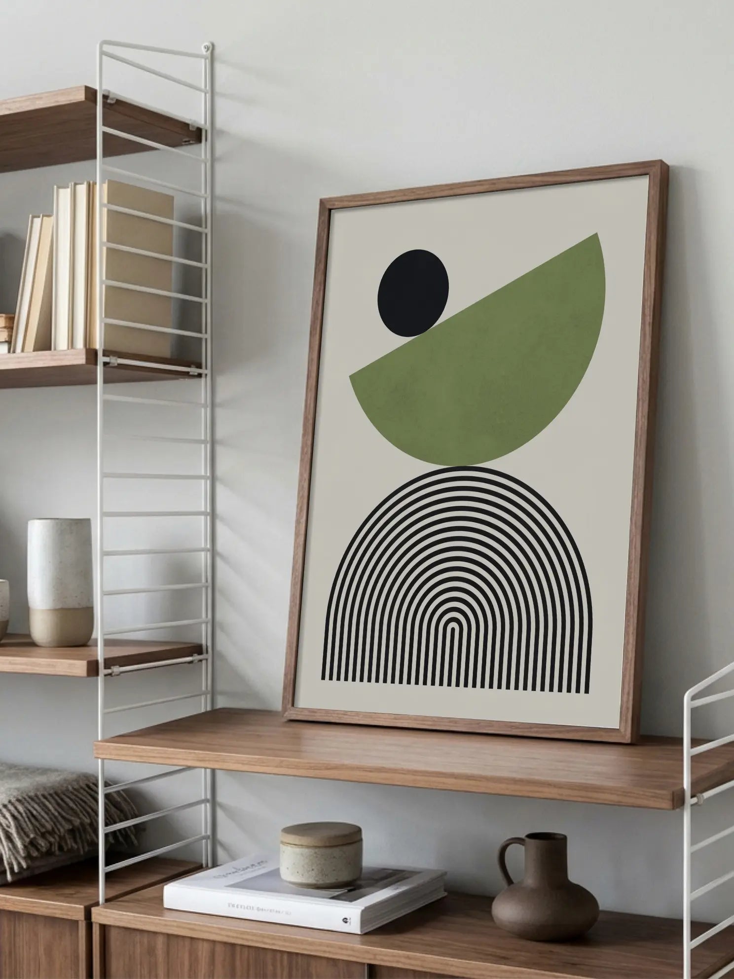 Balancing Shapes No3 Poster