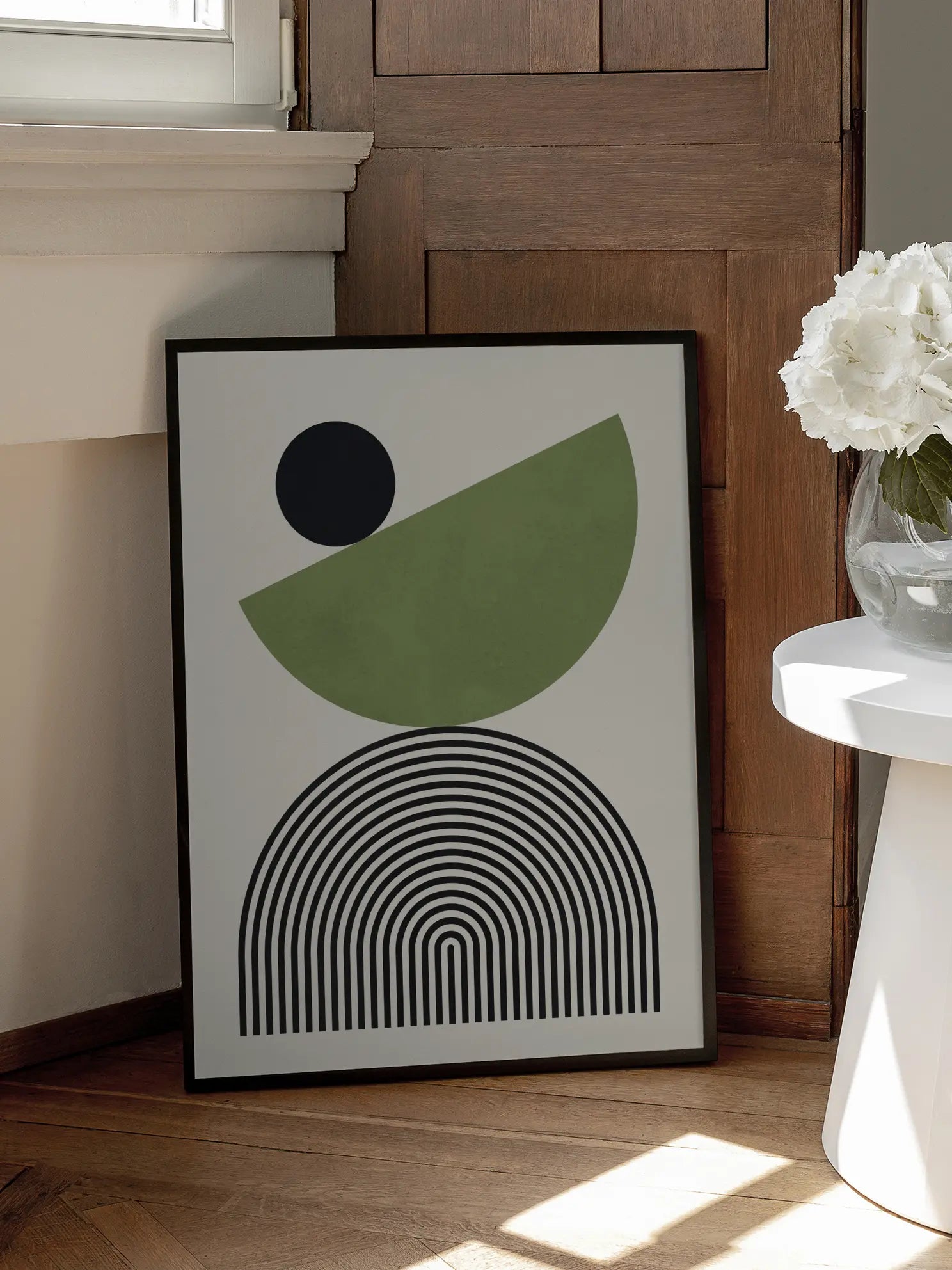 Balancing Shapes No3 Poster