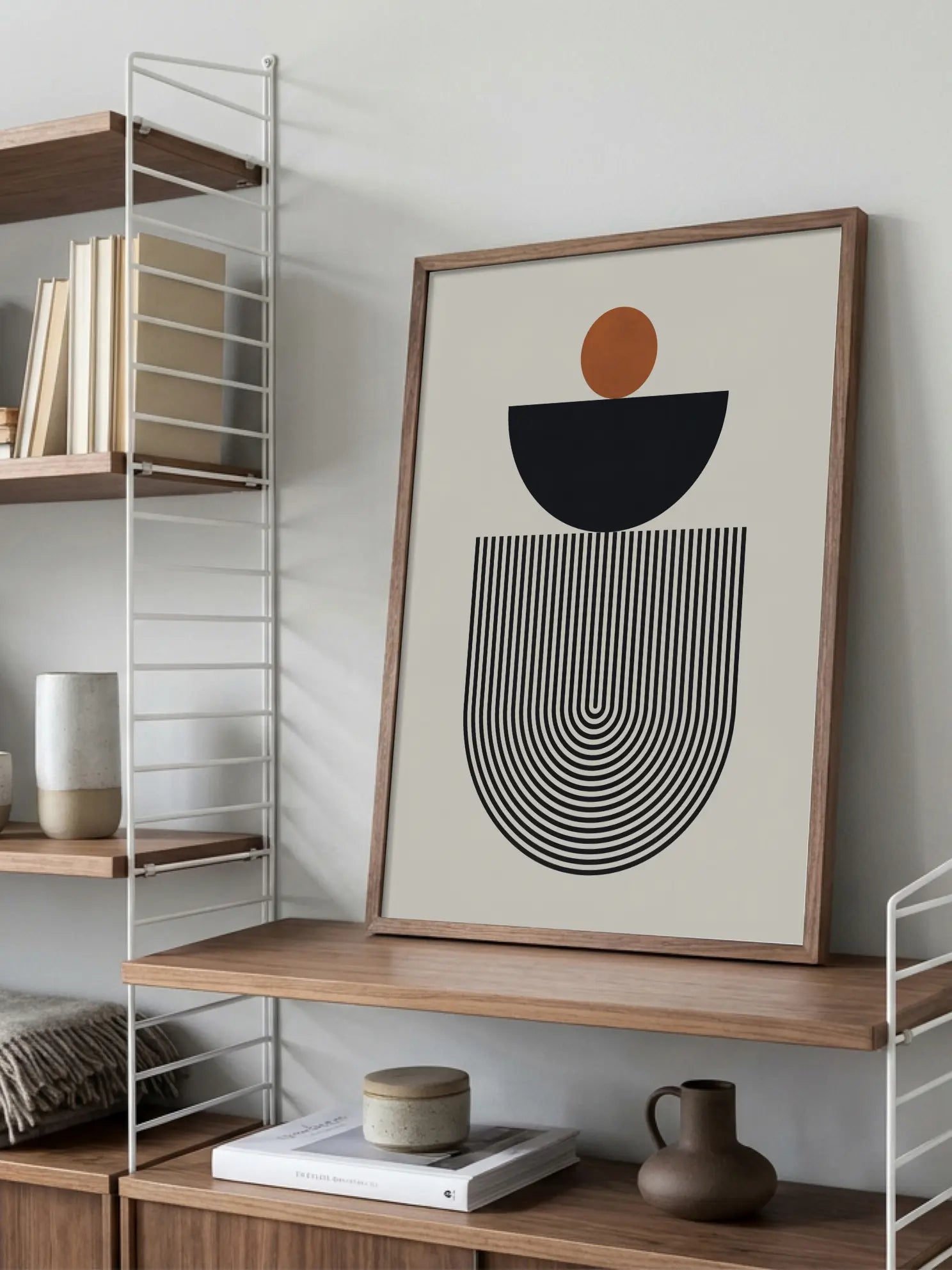 Balancing Shapes Poster