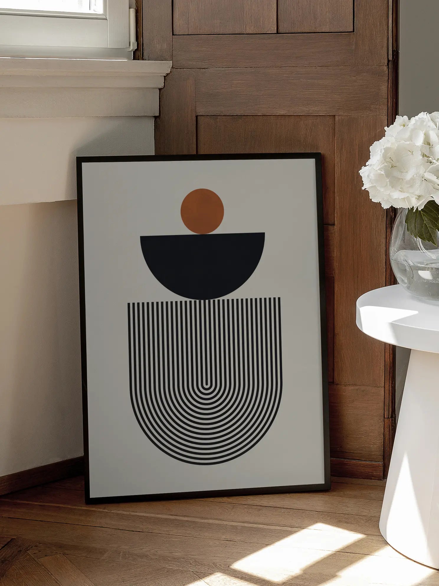 Balancing Shapes Poster