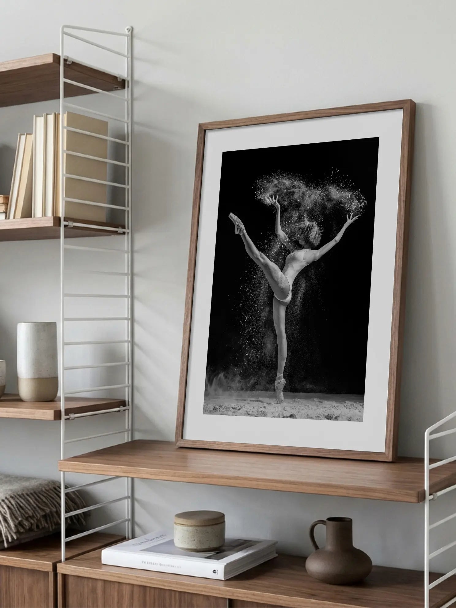Ballerina in Flour Poster