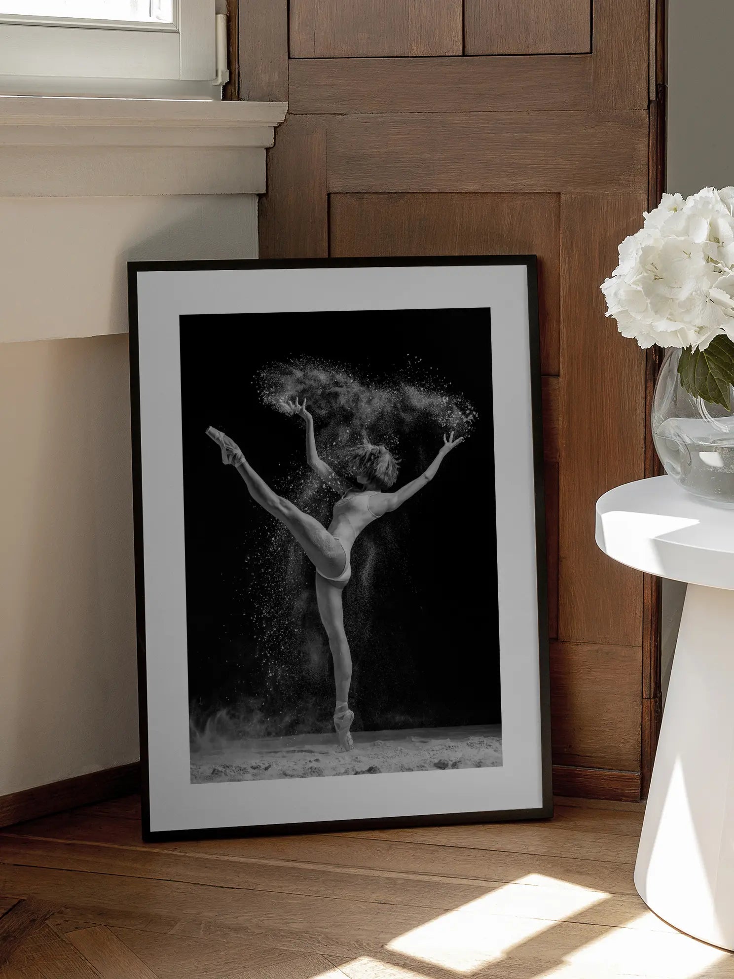 Ballerina in Flour Poster