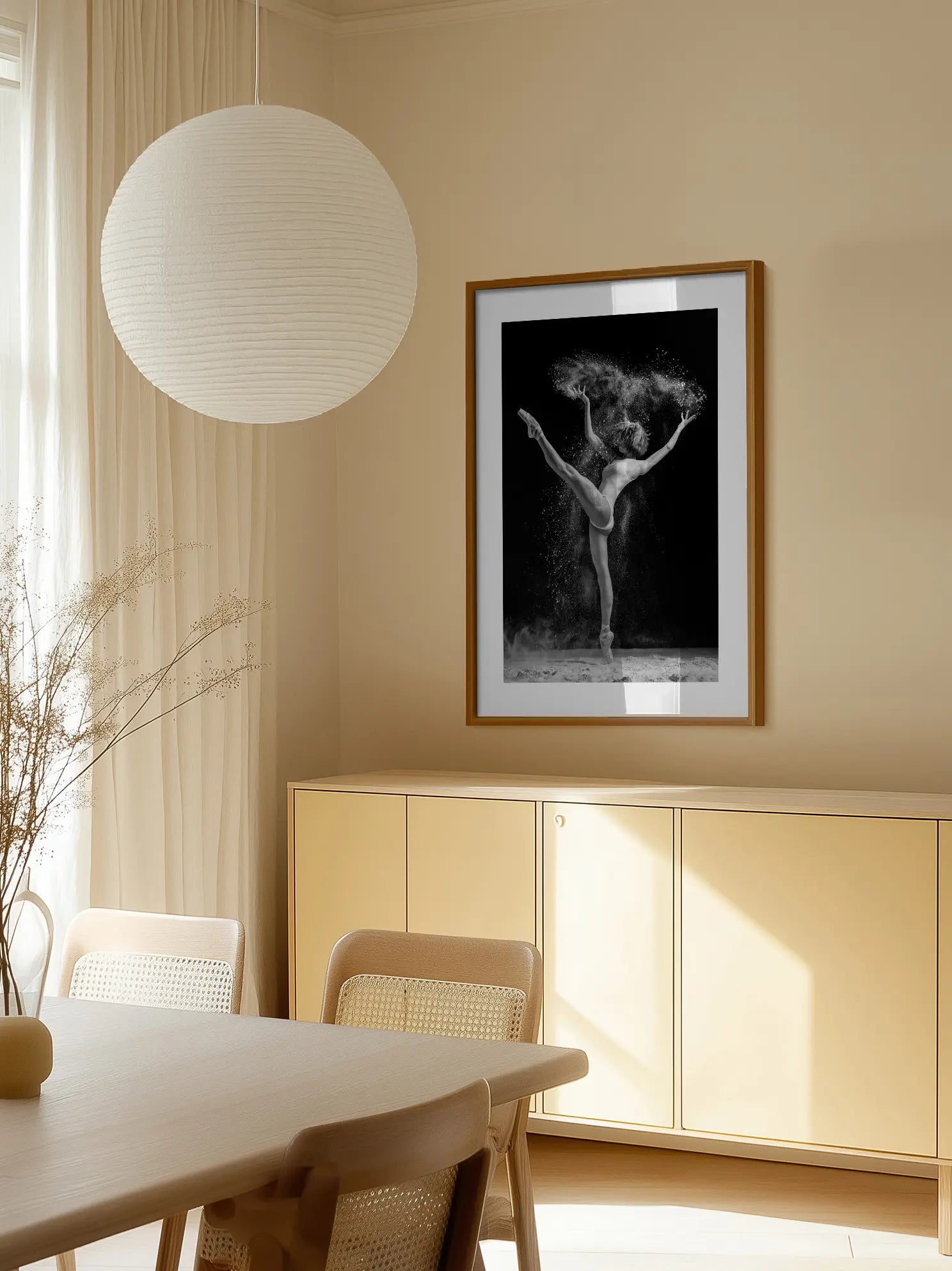 Ballerina in Flour Poster