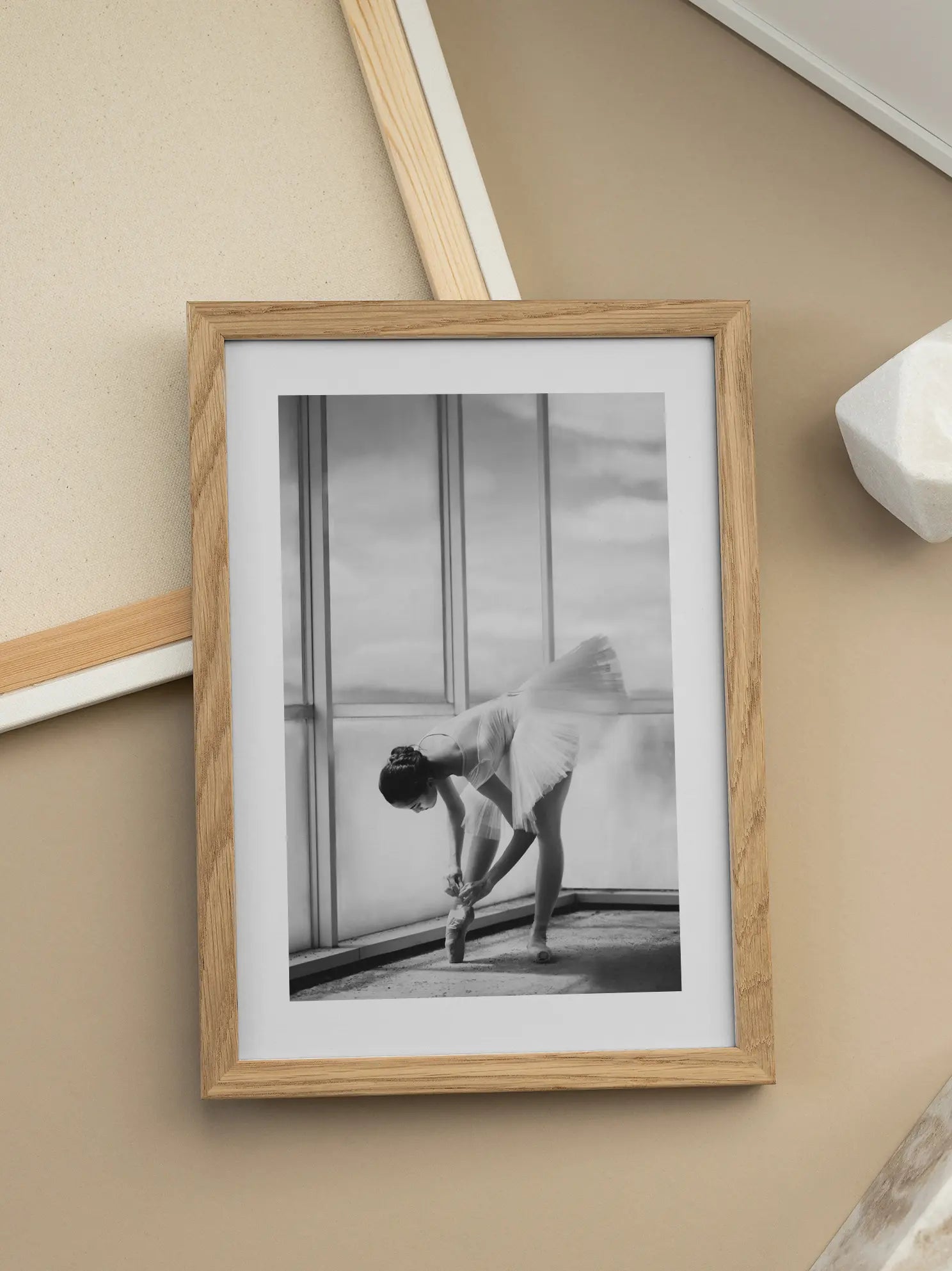 Ballerina in Preparation Poster