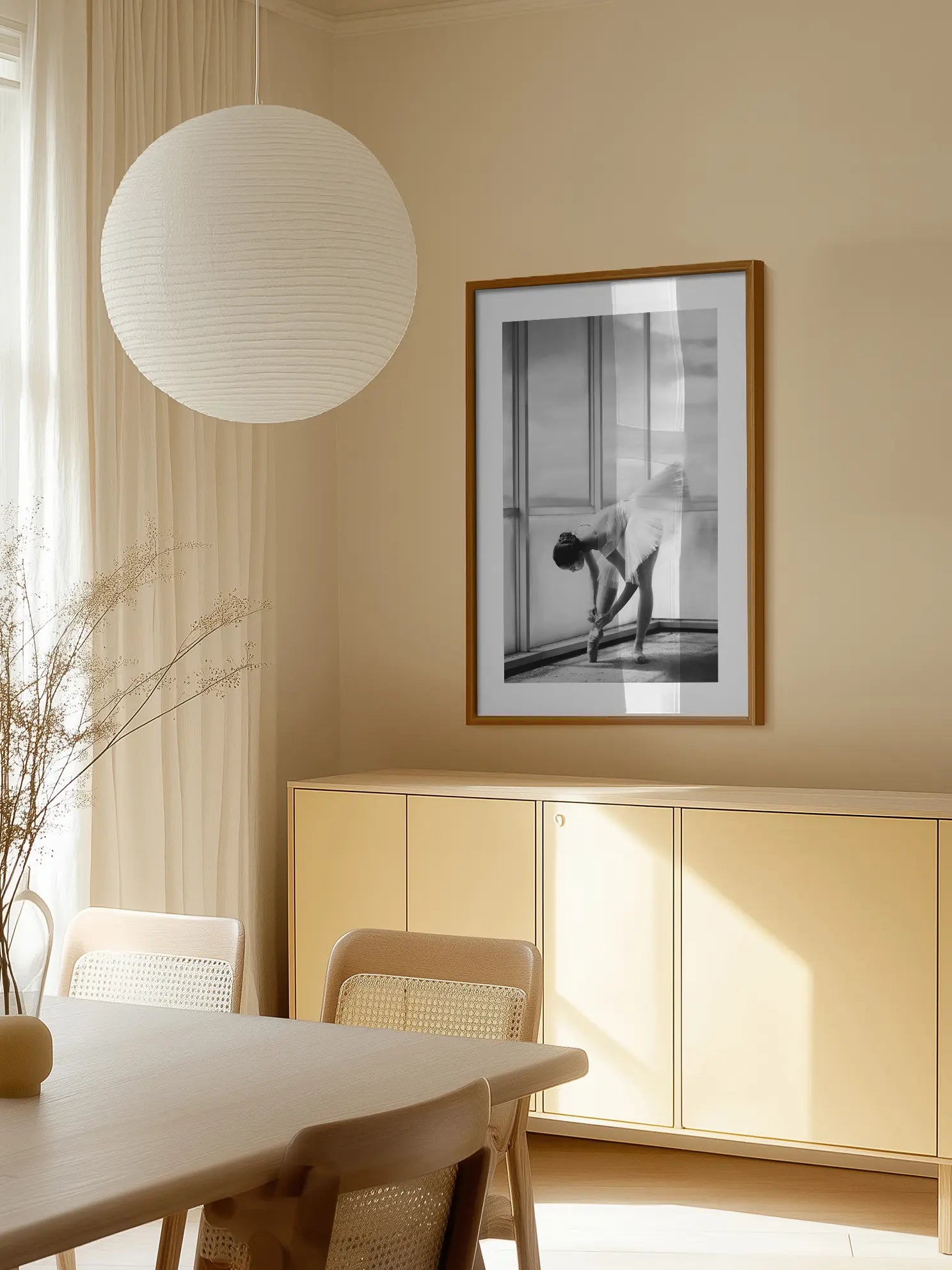 Ballerina in Preparation Poster