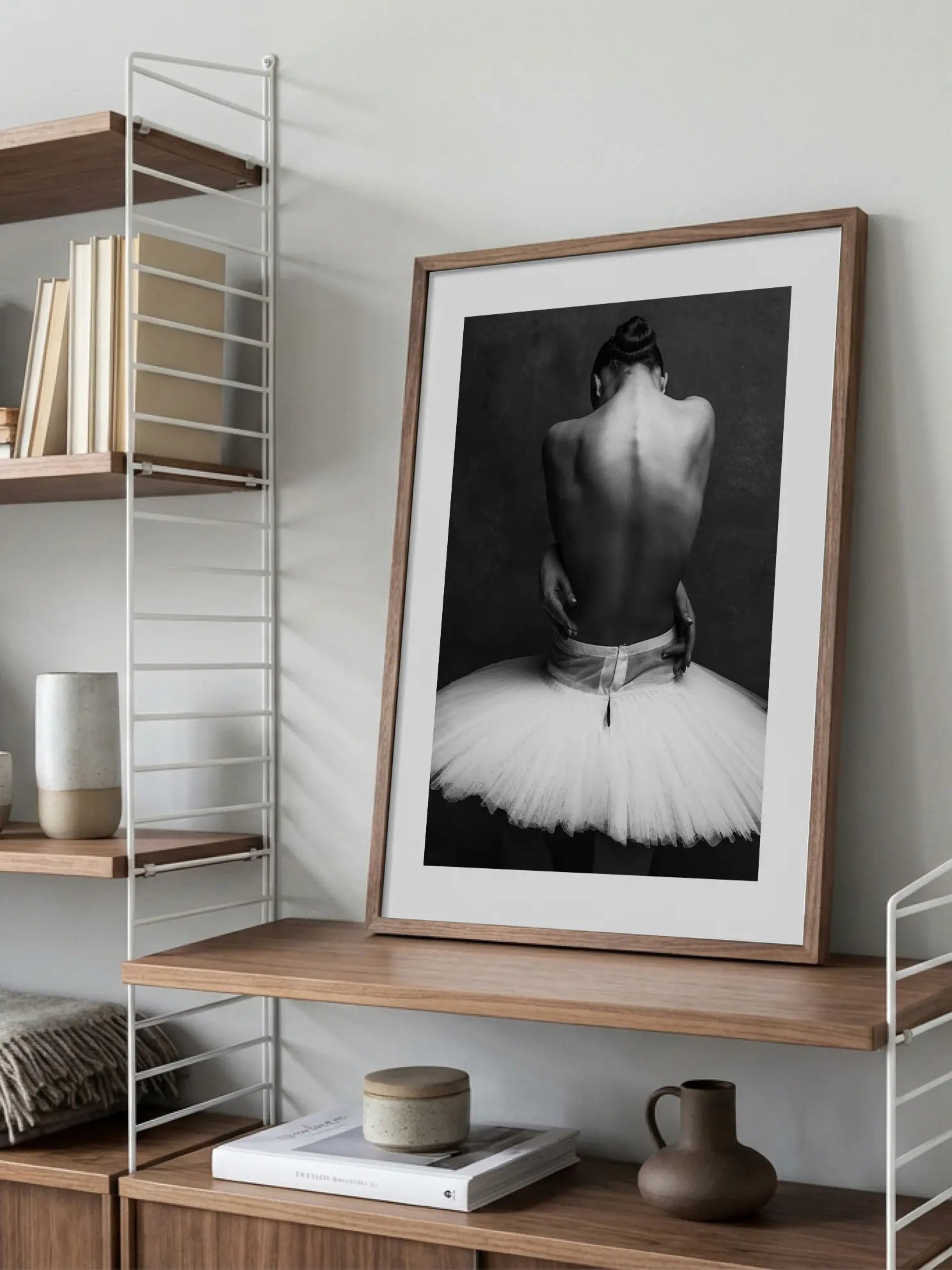Ballerina in Tutu Poster