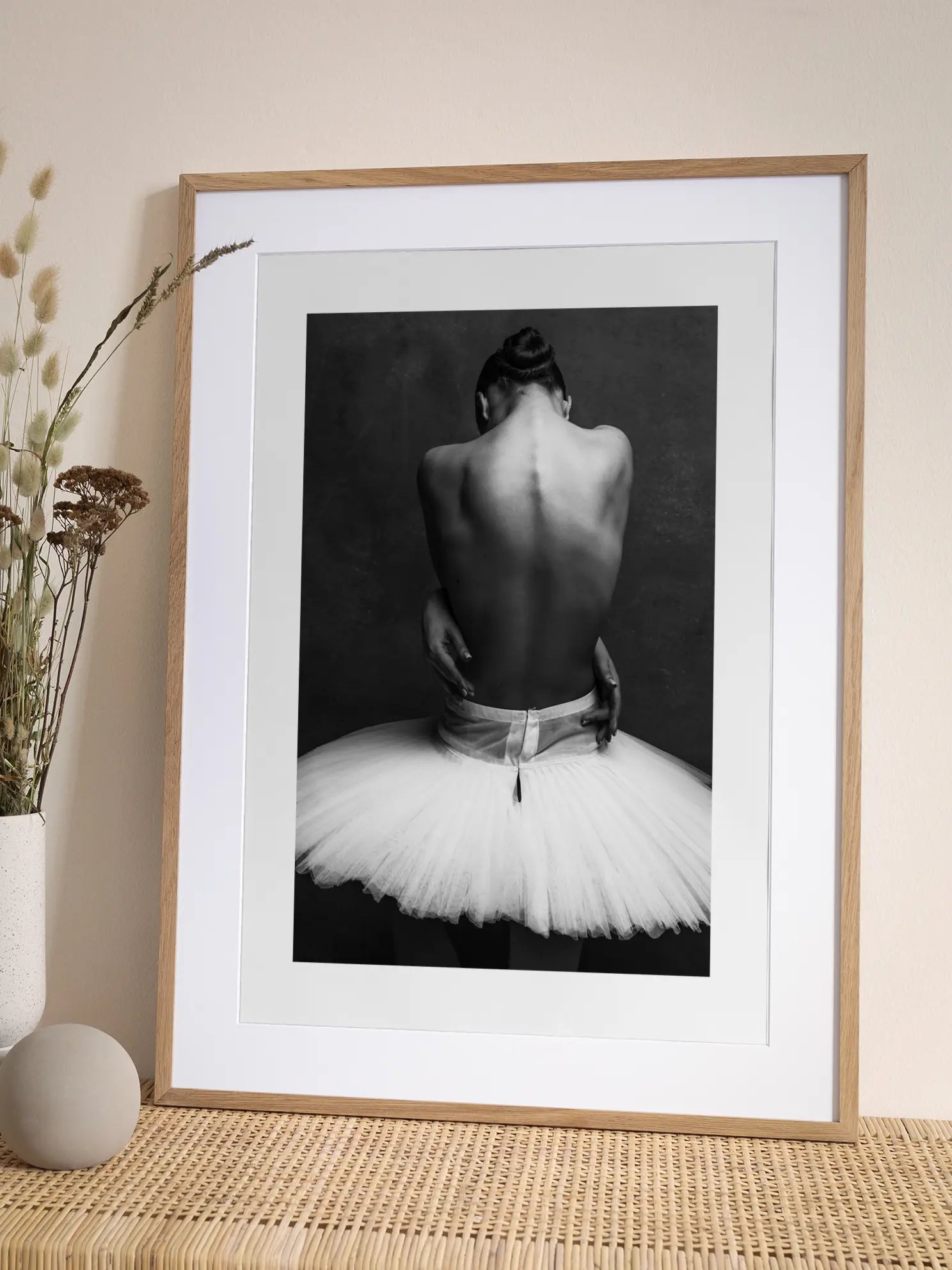 Ballerina in Tutu Poster