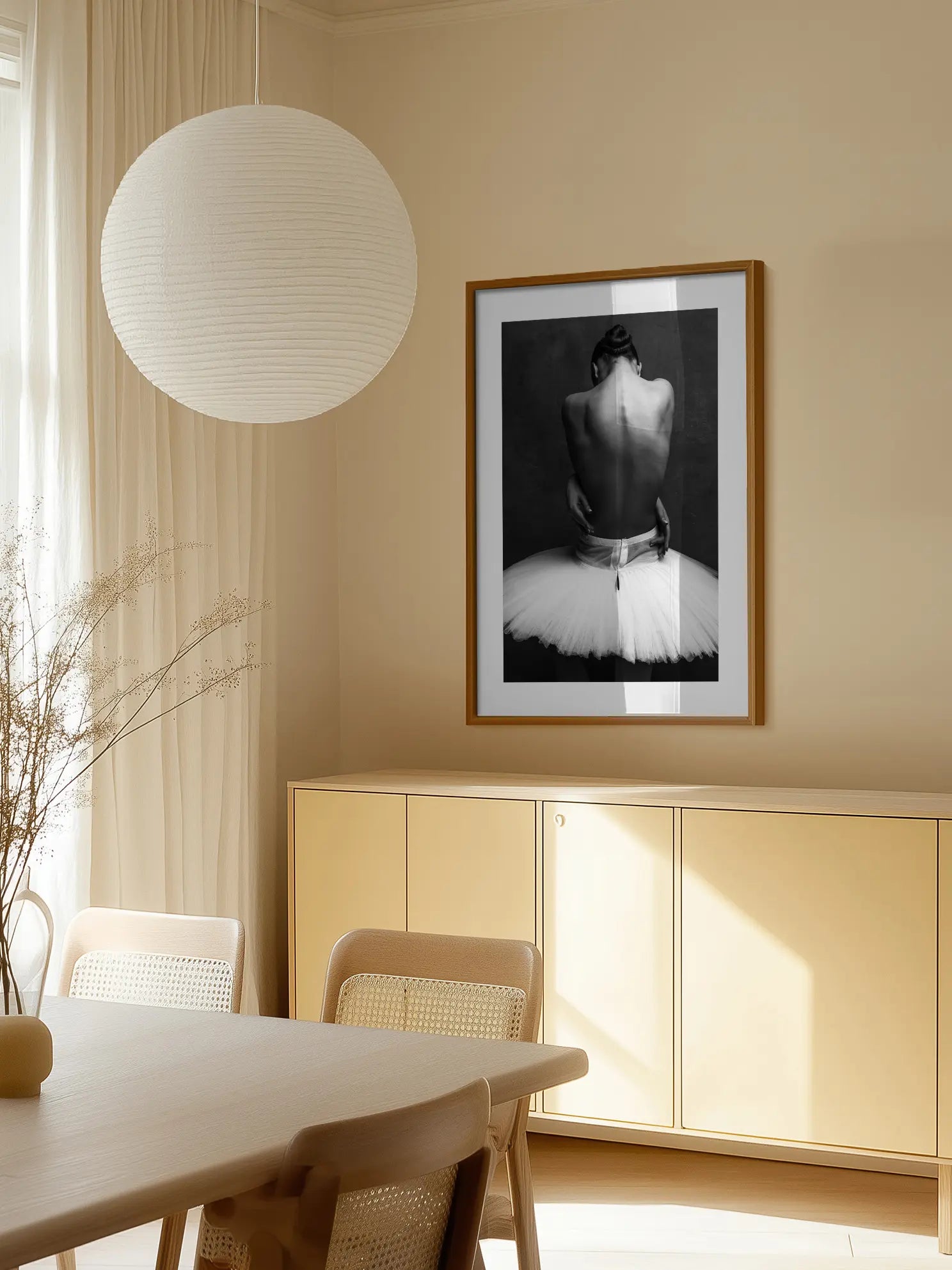 Ballerina in Tutu Poster
