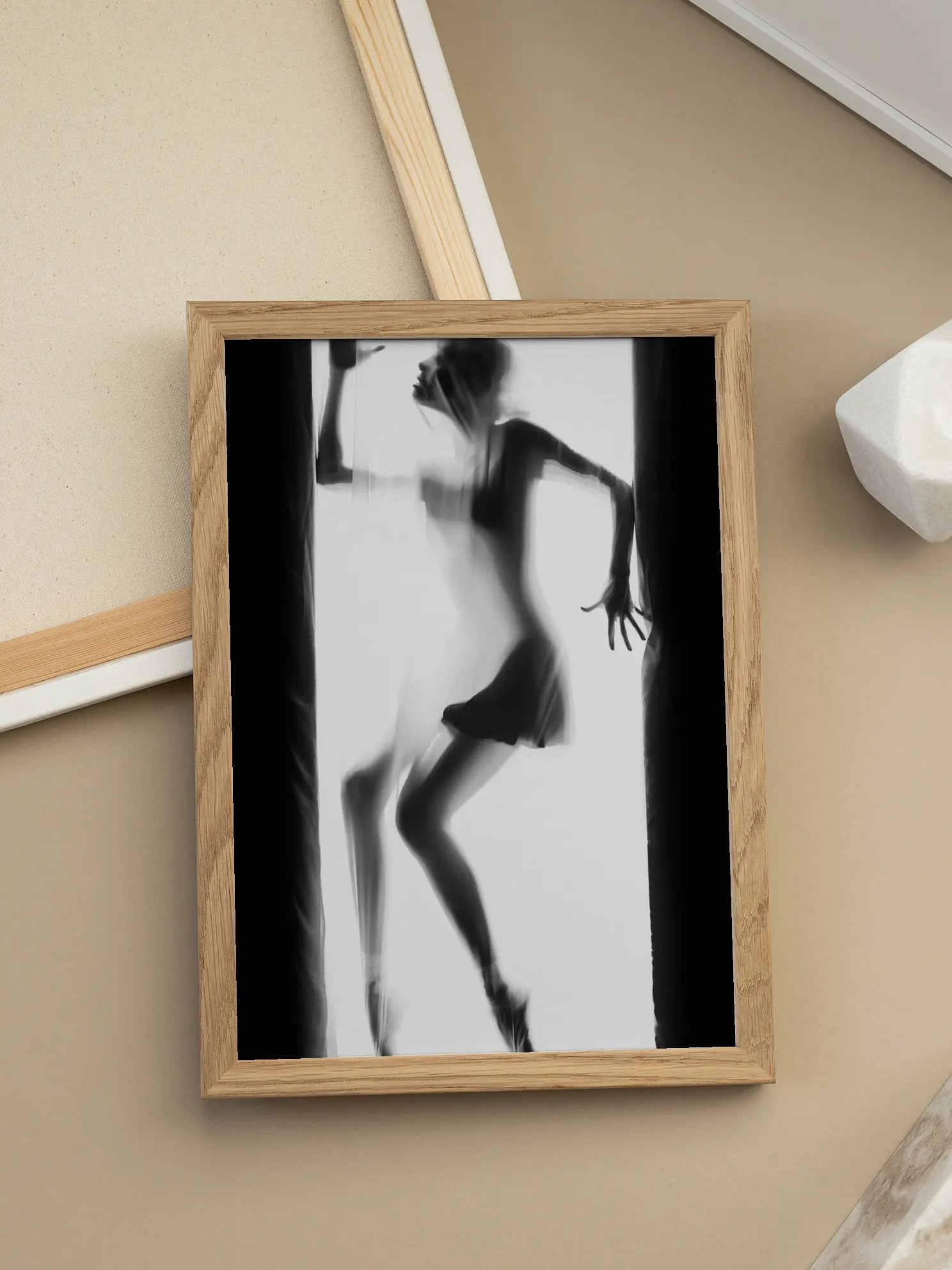 Ballerina Silhouette Poster