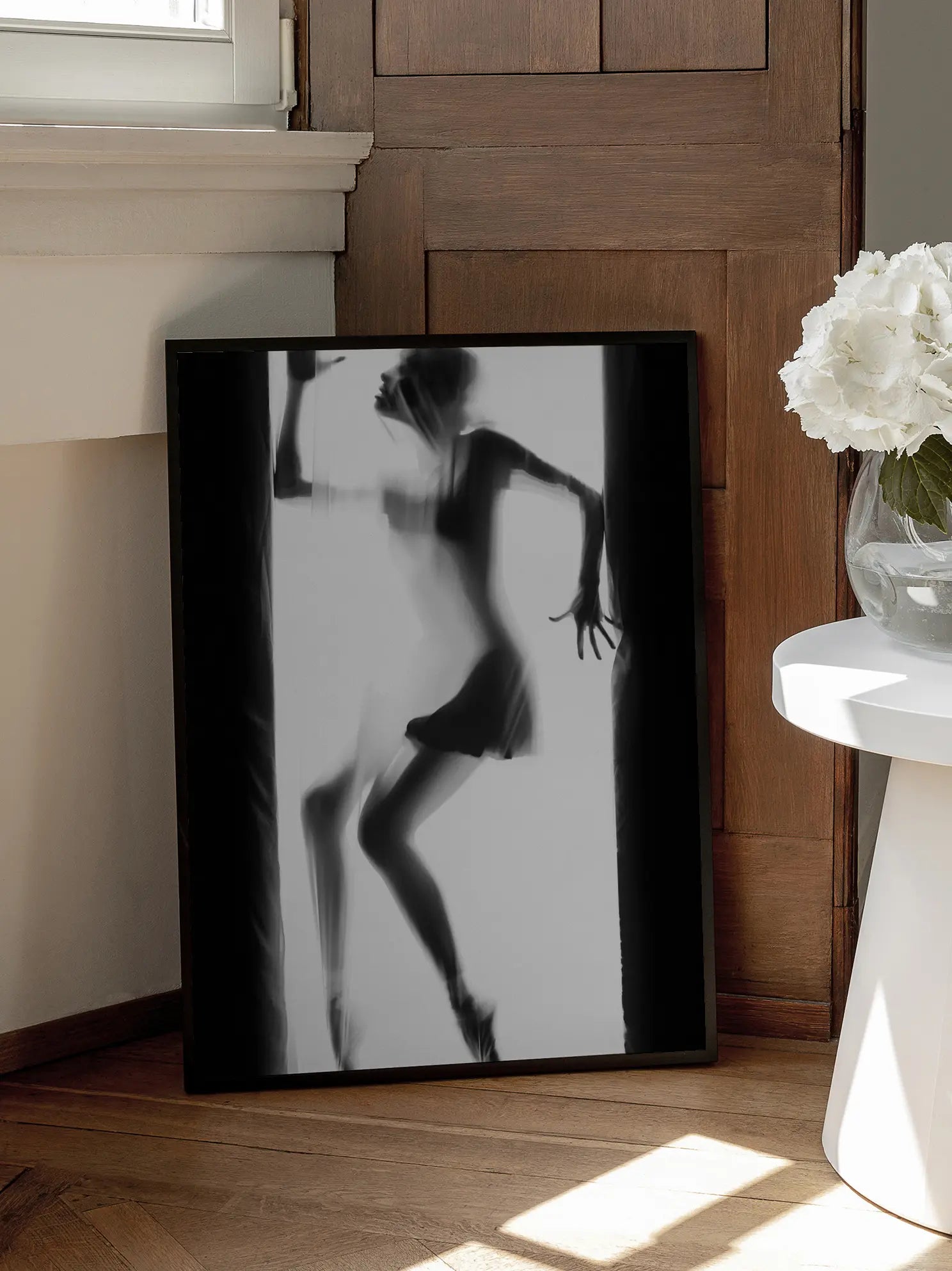 Ballerina Silhouette Poster