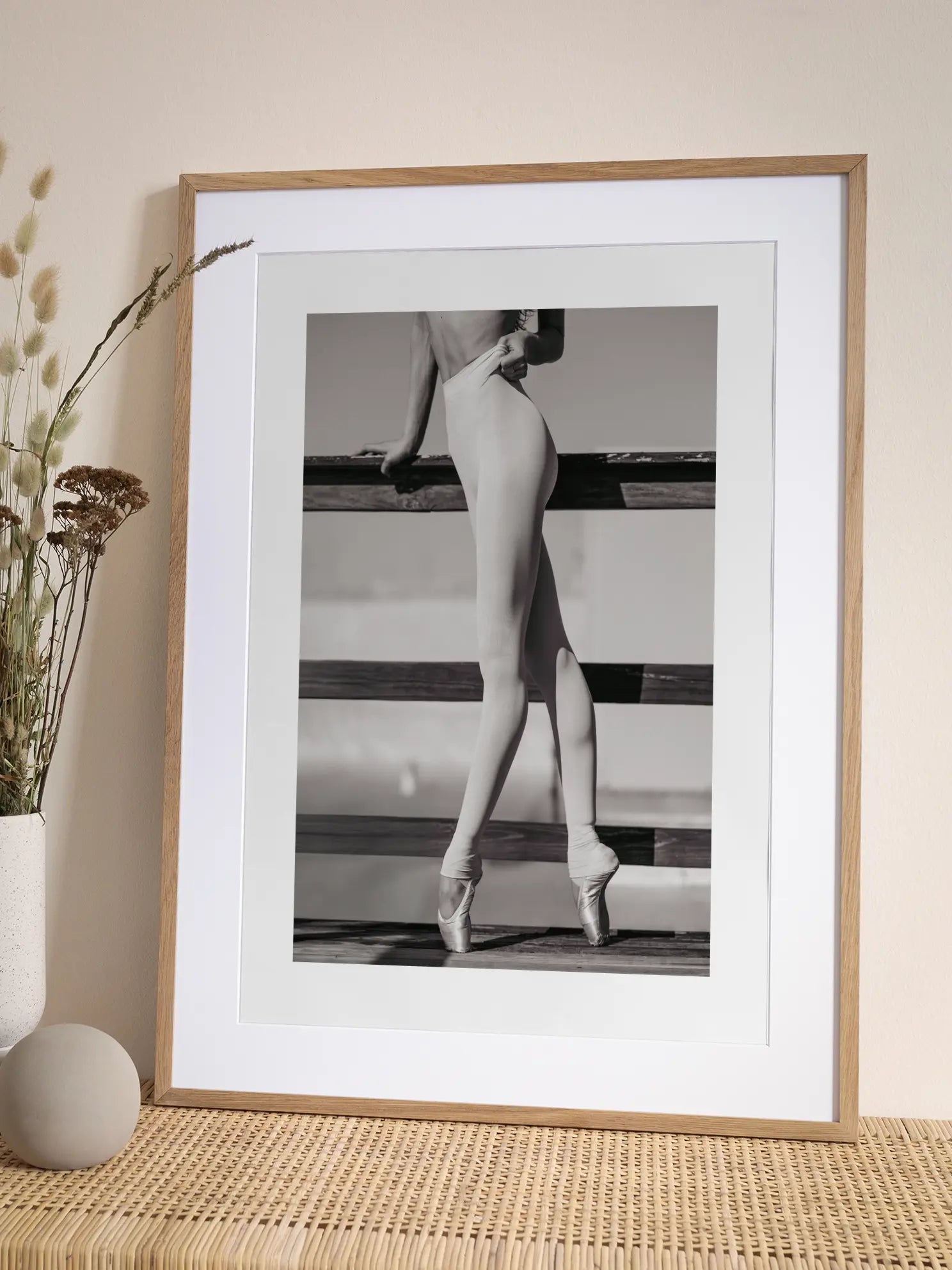 Ballerina Stance Poster