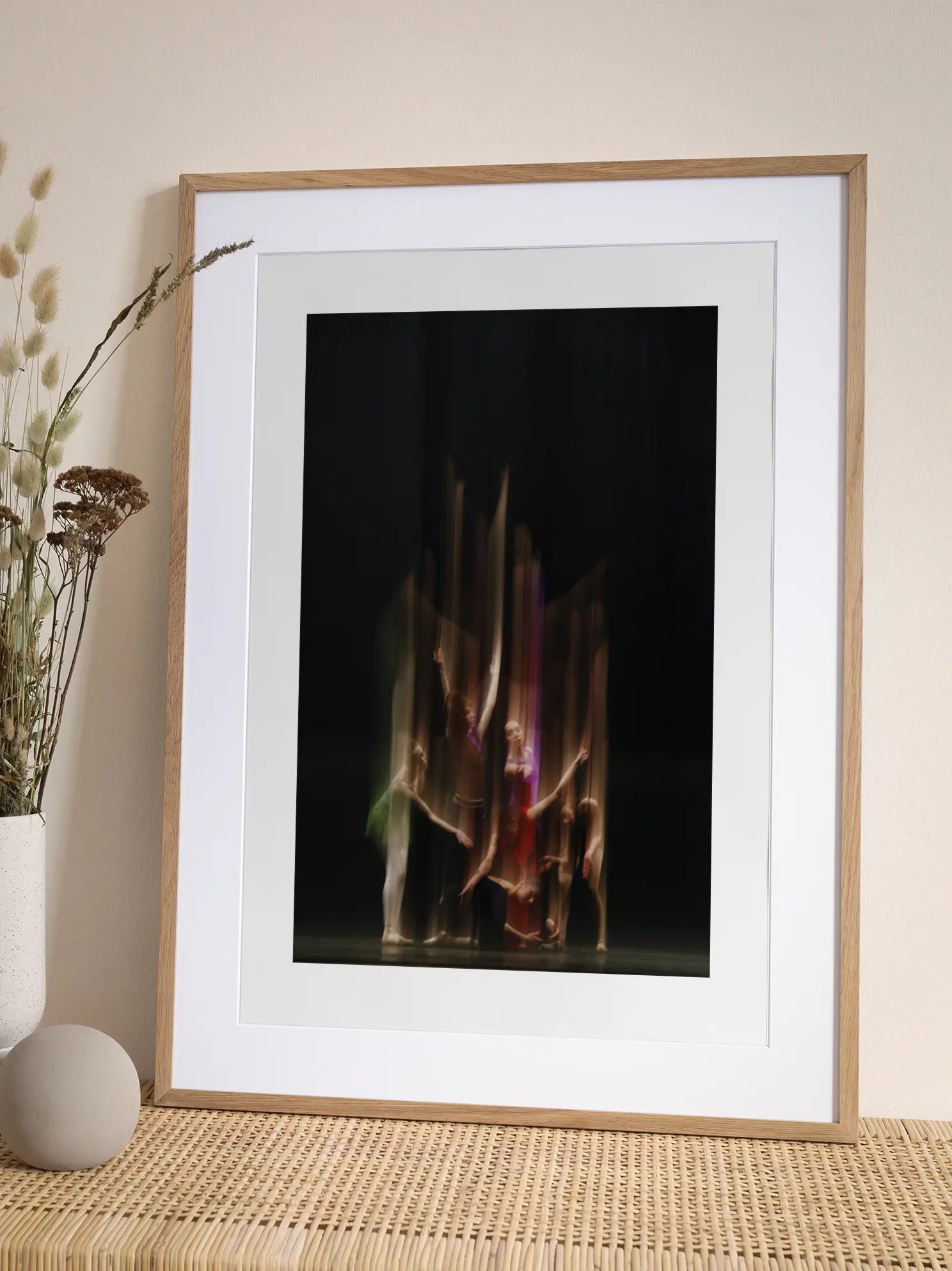 Ballet Dancers Pray Poster