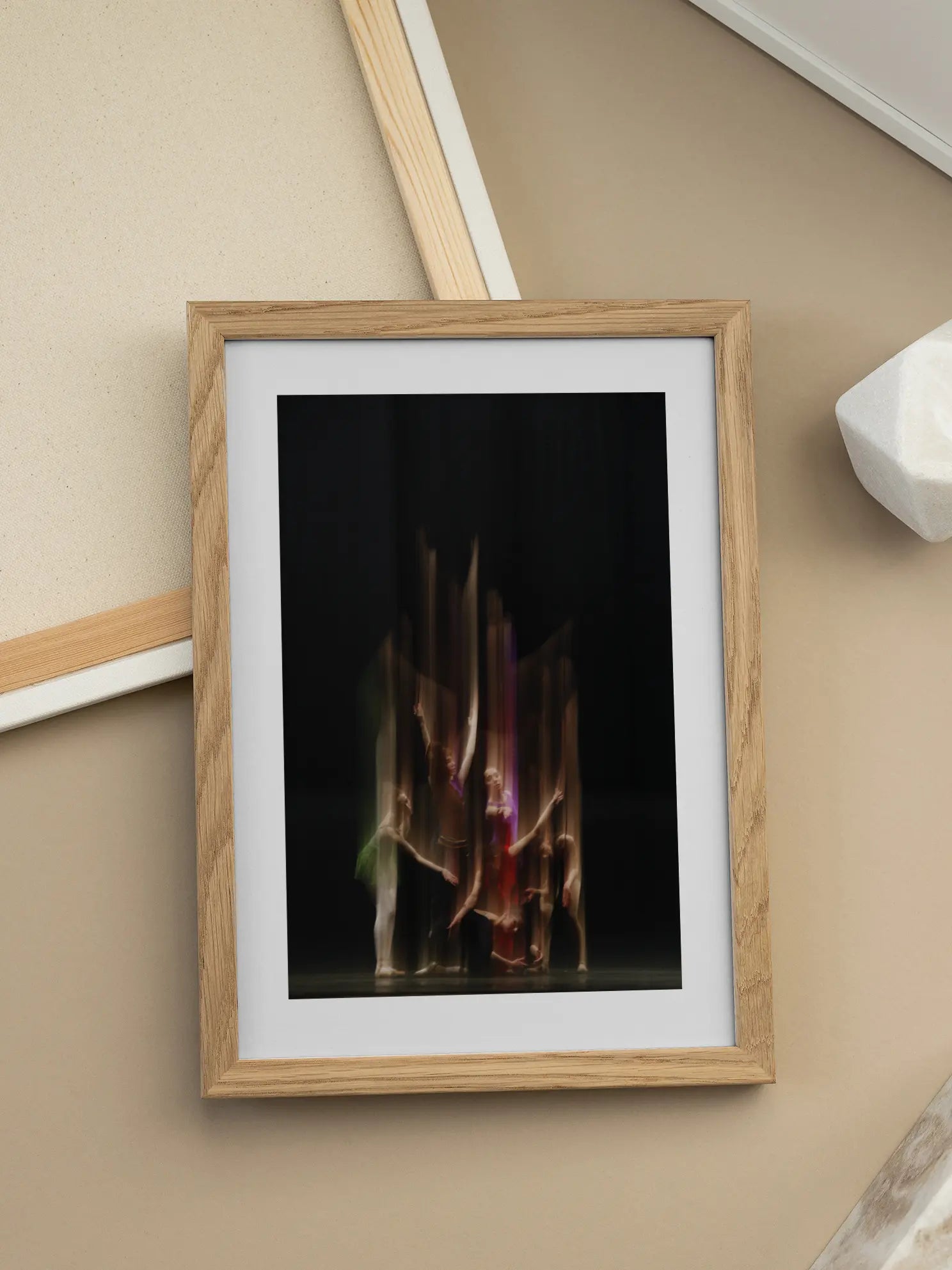 Ballet Dancers Pray Poster