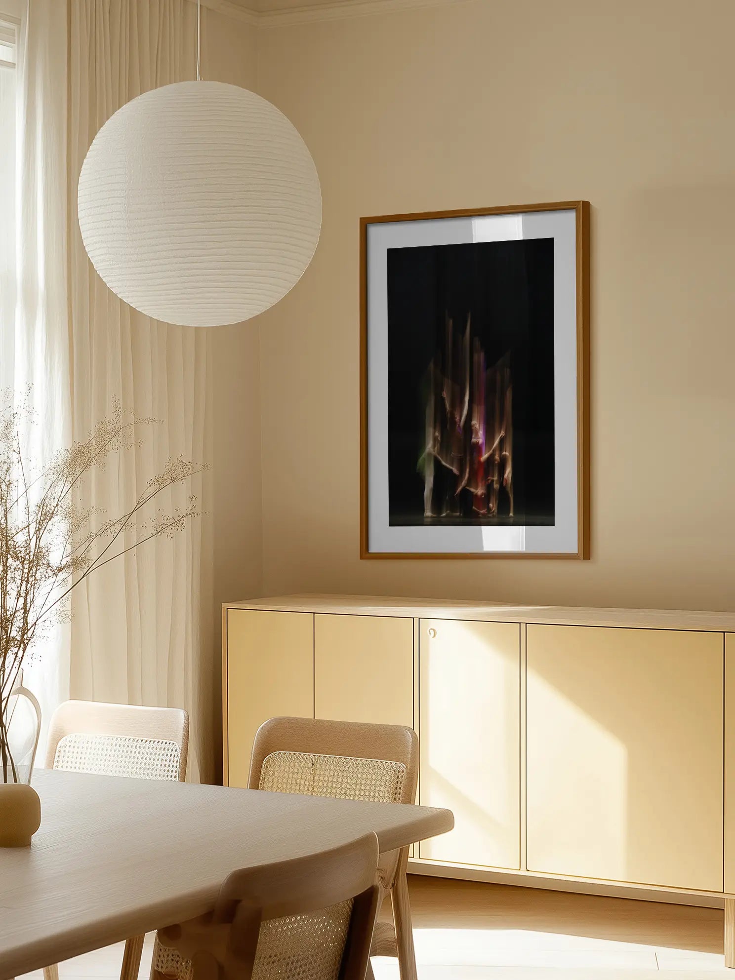 Ballet Dancers Pray Poster