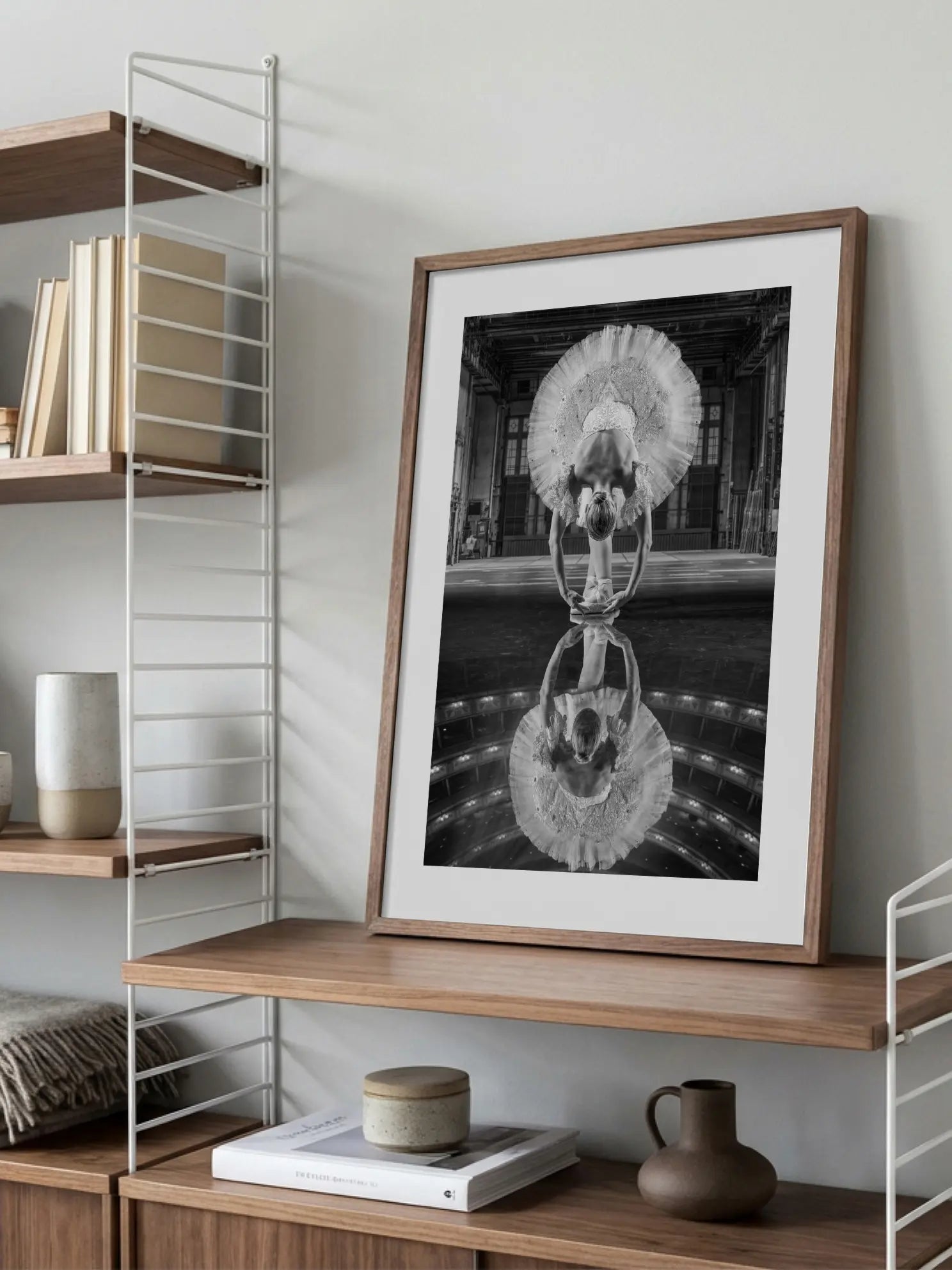 Ballet Reflection Poster