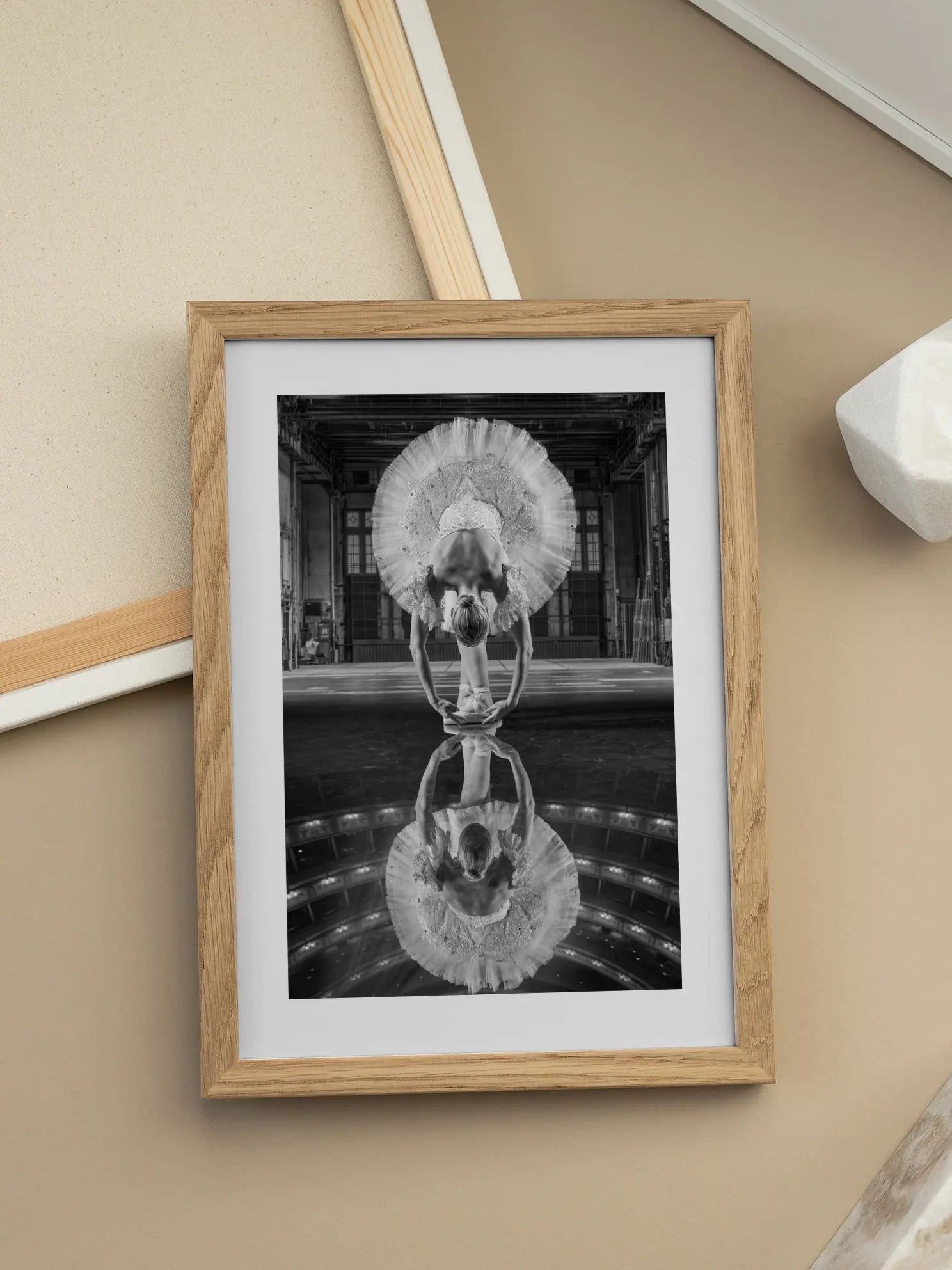 Ballet Reflection Poster