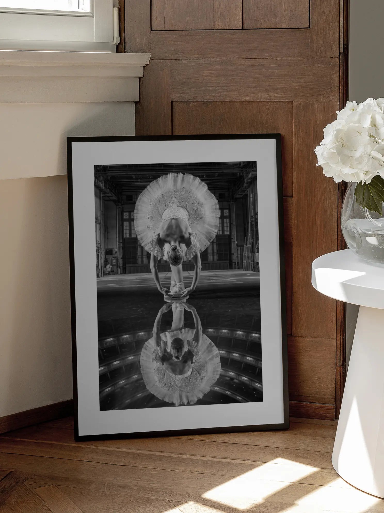 Ballet Reflection Poster