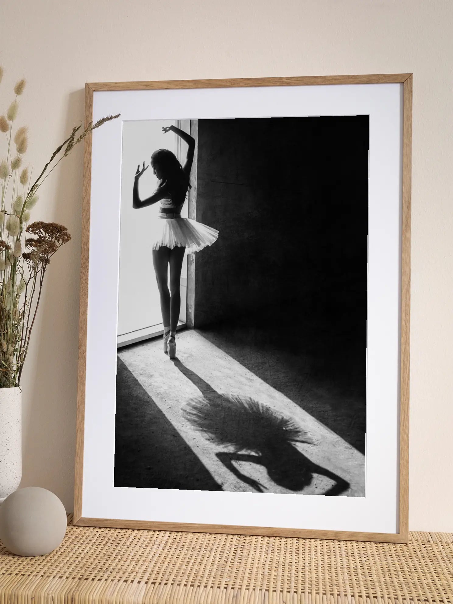 Ballet Shadow Poster