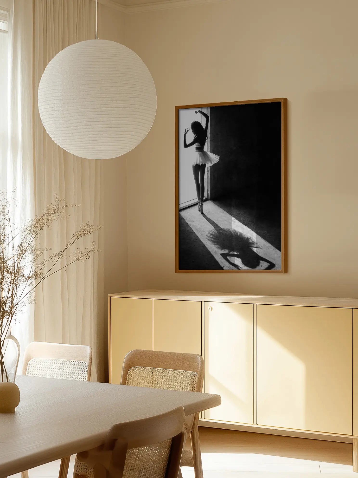 Ballet Shadow Poster
