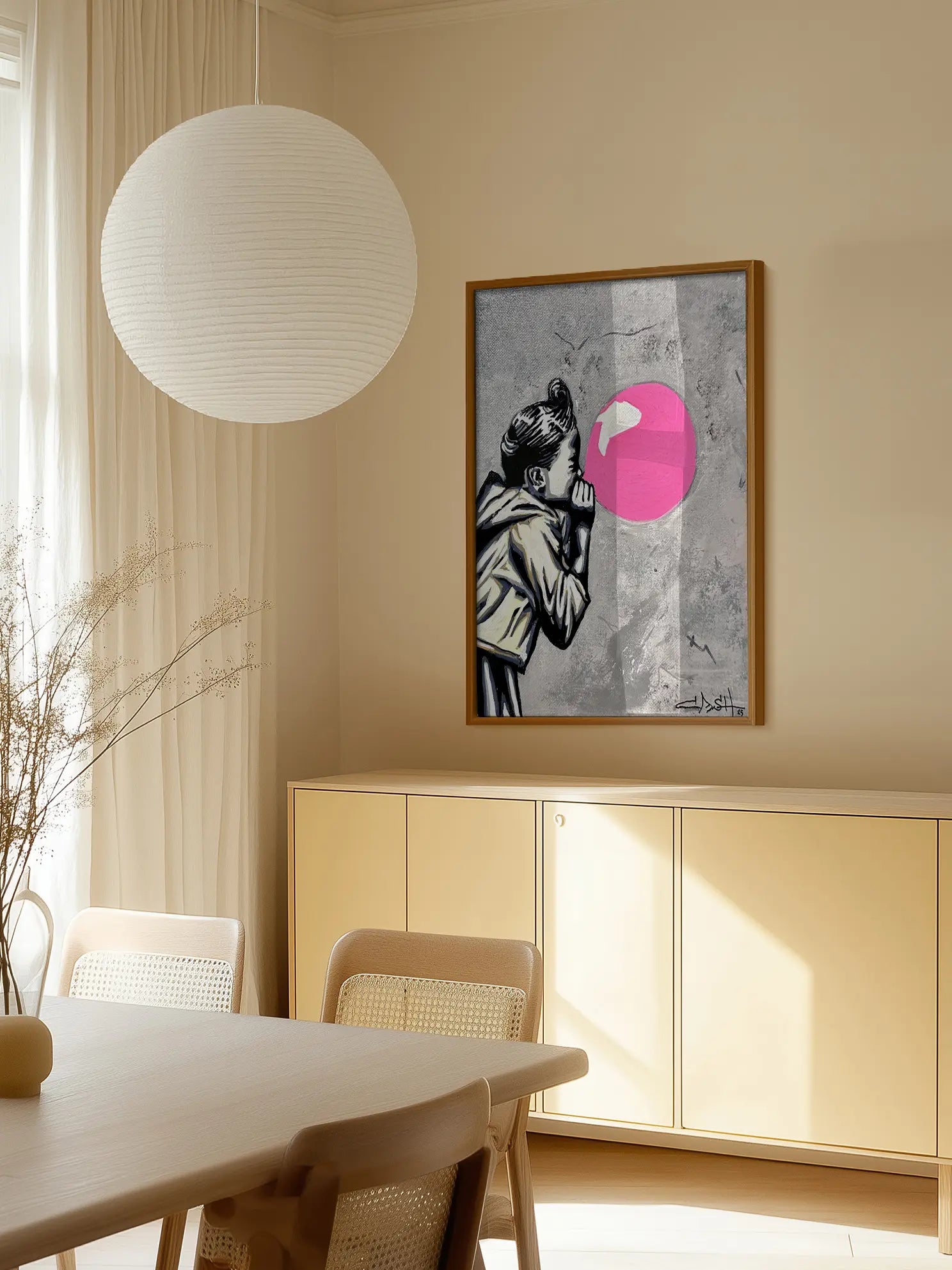 Balloon Girl Poster