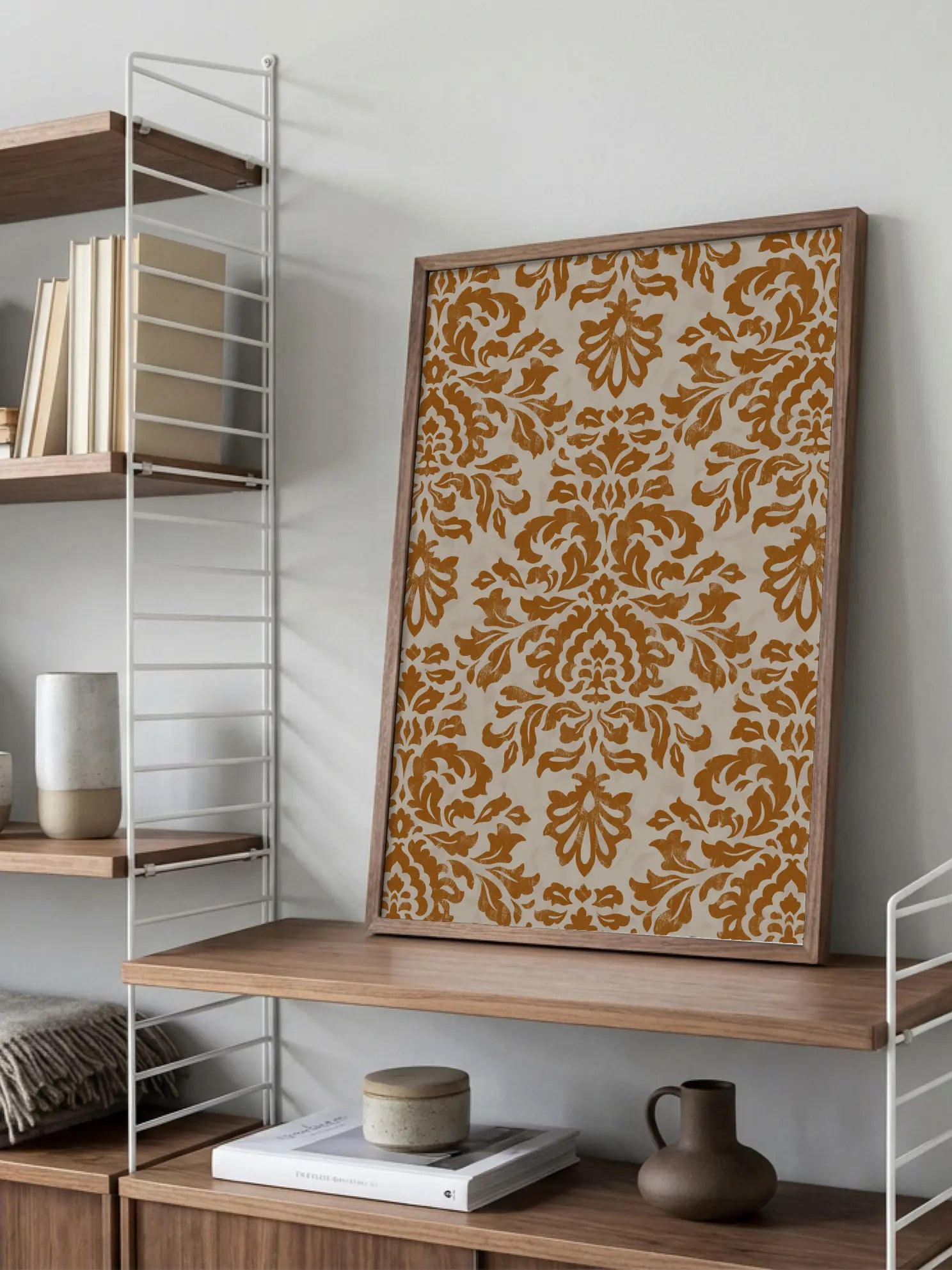 Baroque Pattern Poster
