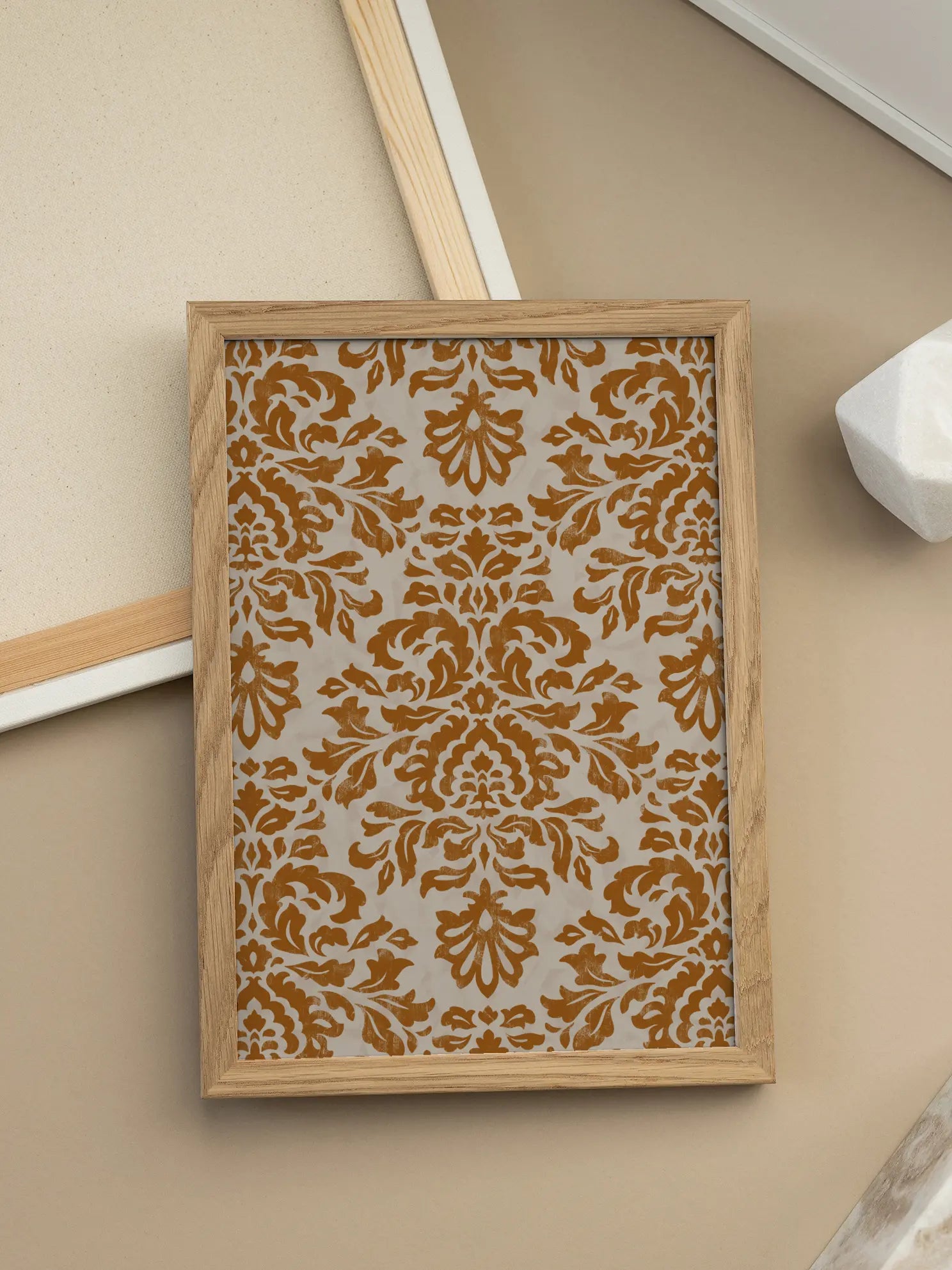 Baroque Pattern Poster