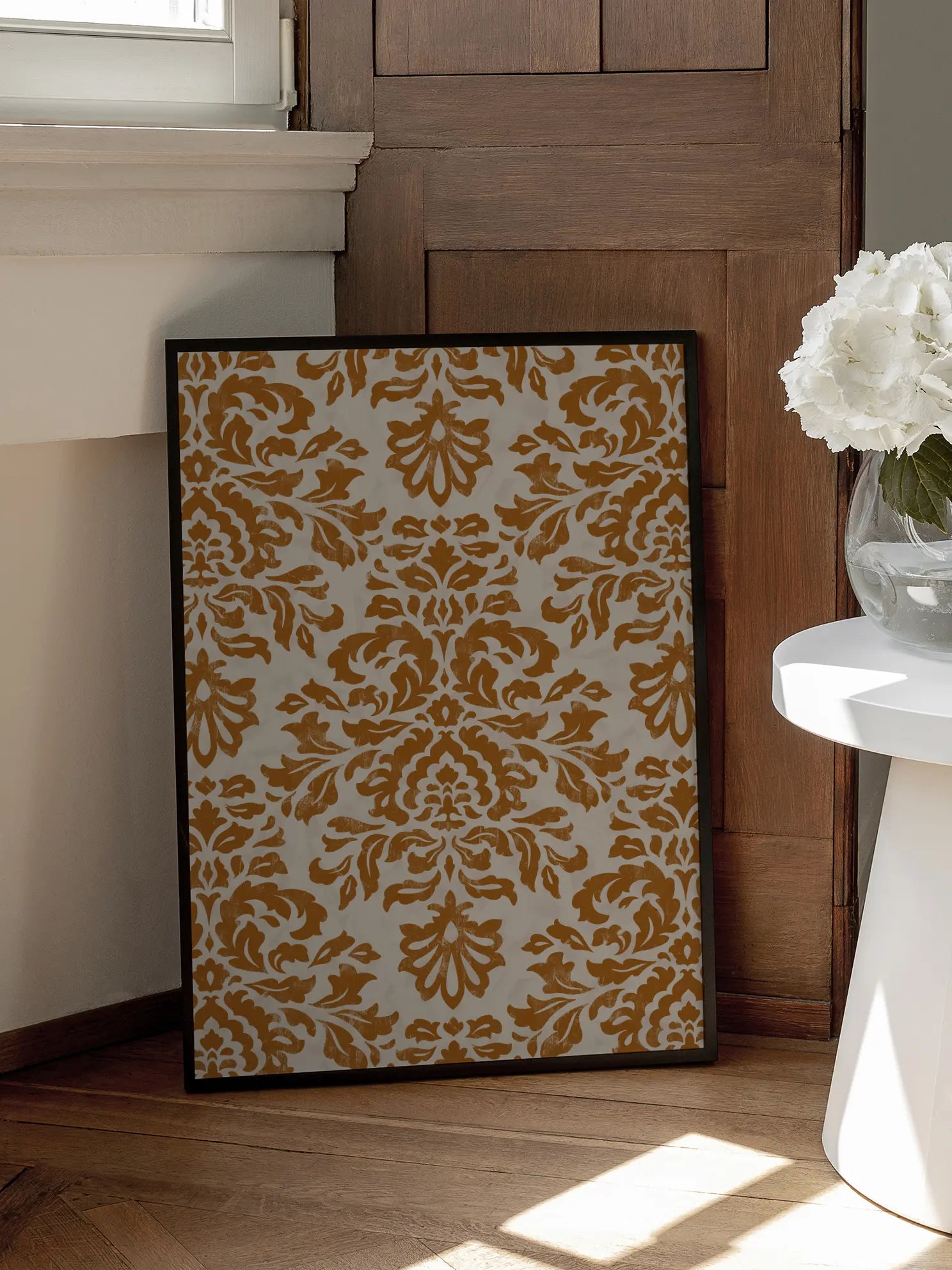 Baroque Pattern Poster