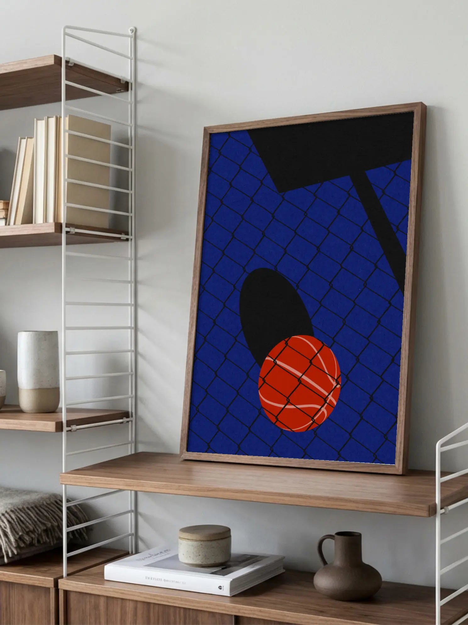 Basketball Court Poster