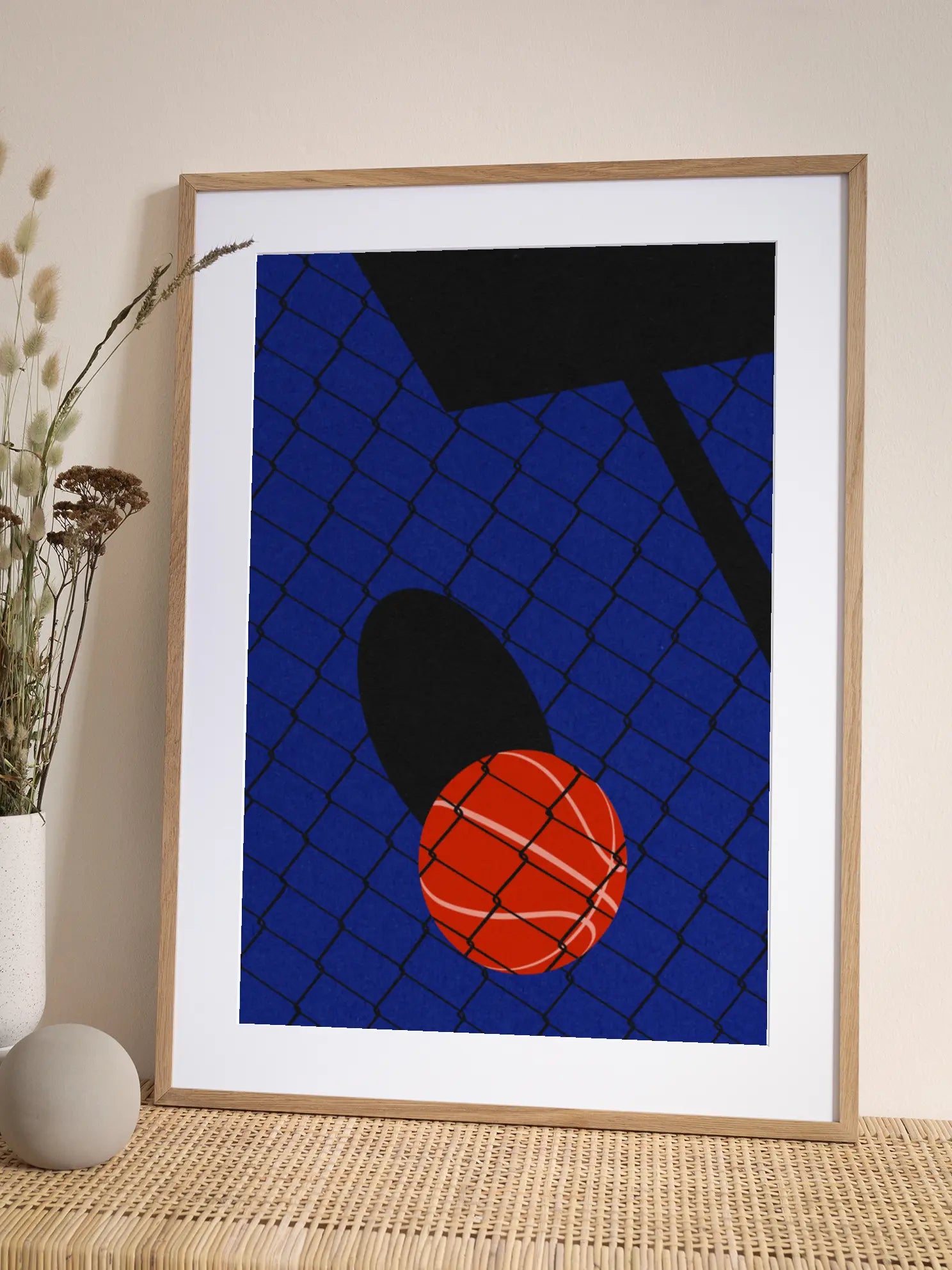 Basketball Court Poster