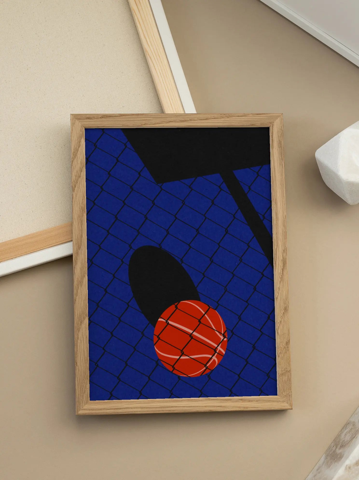 Basketball Court Poster