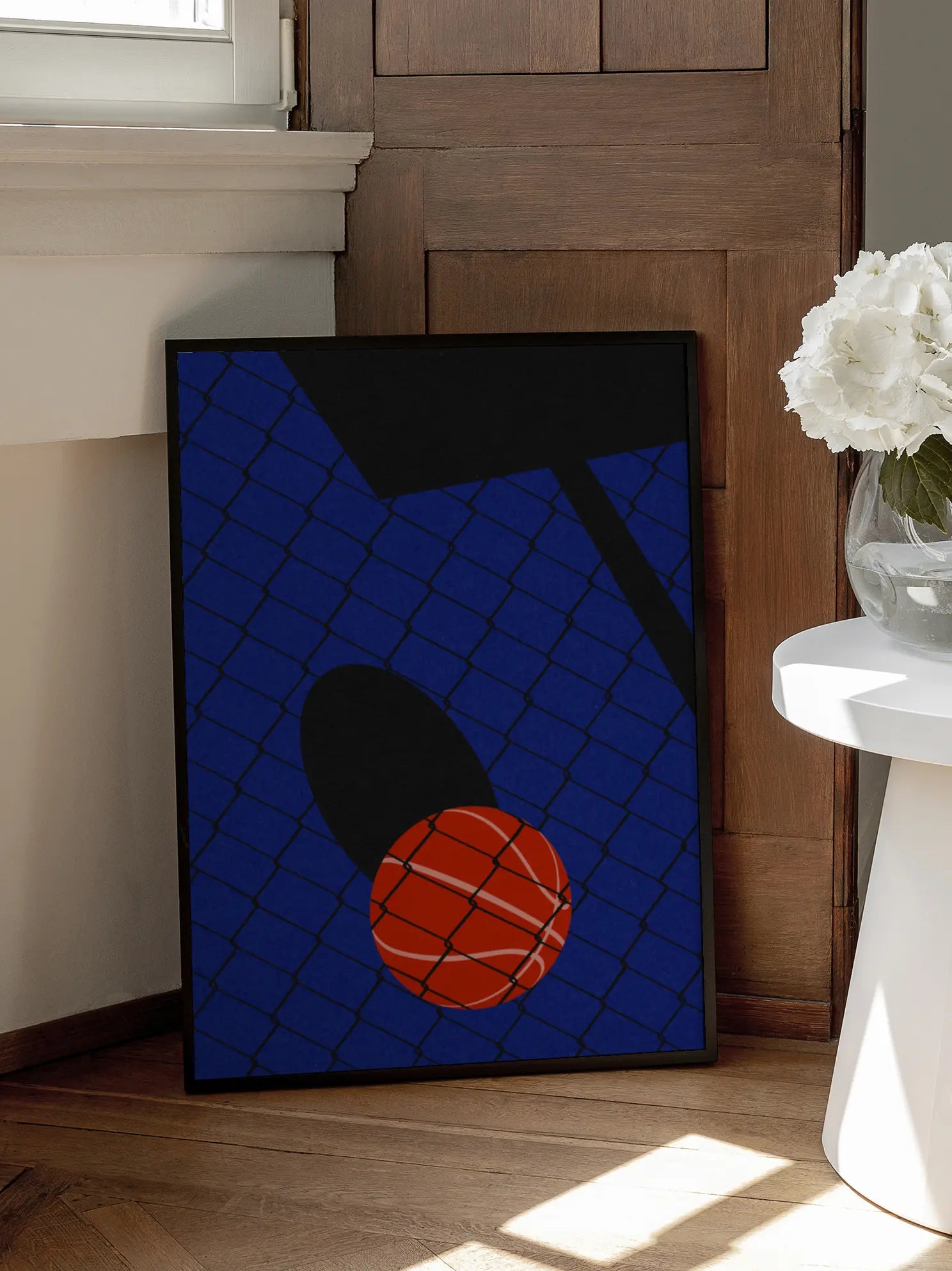 Basketball Court Poster