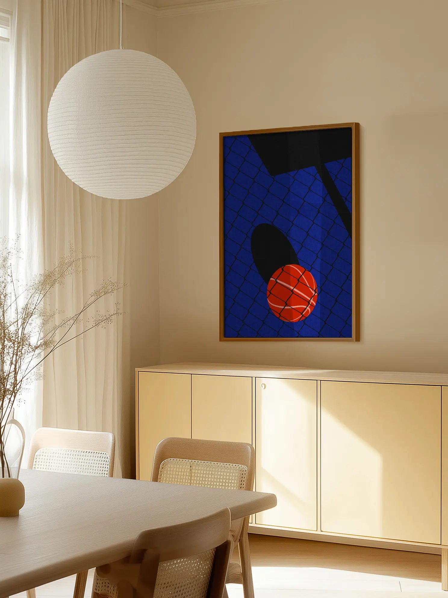 Basketball Court Poster