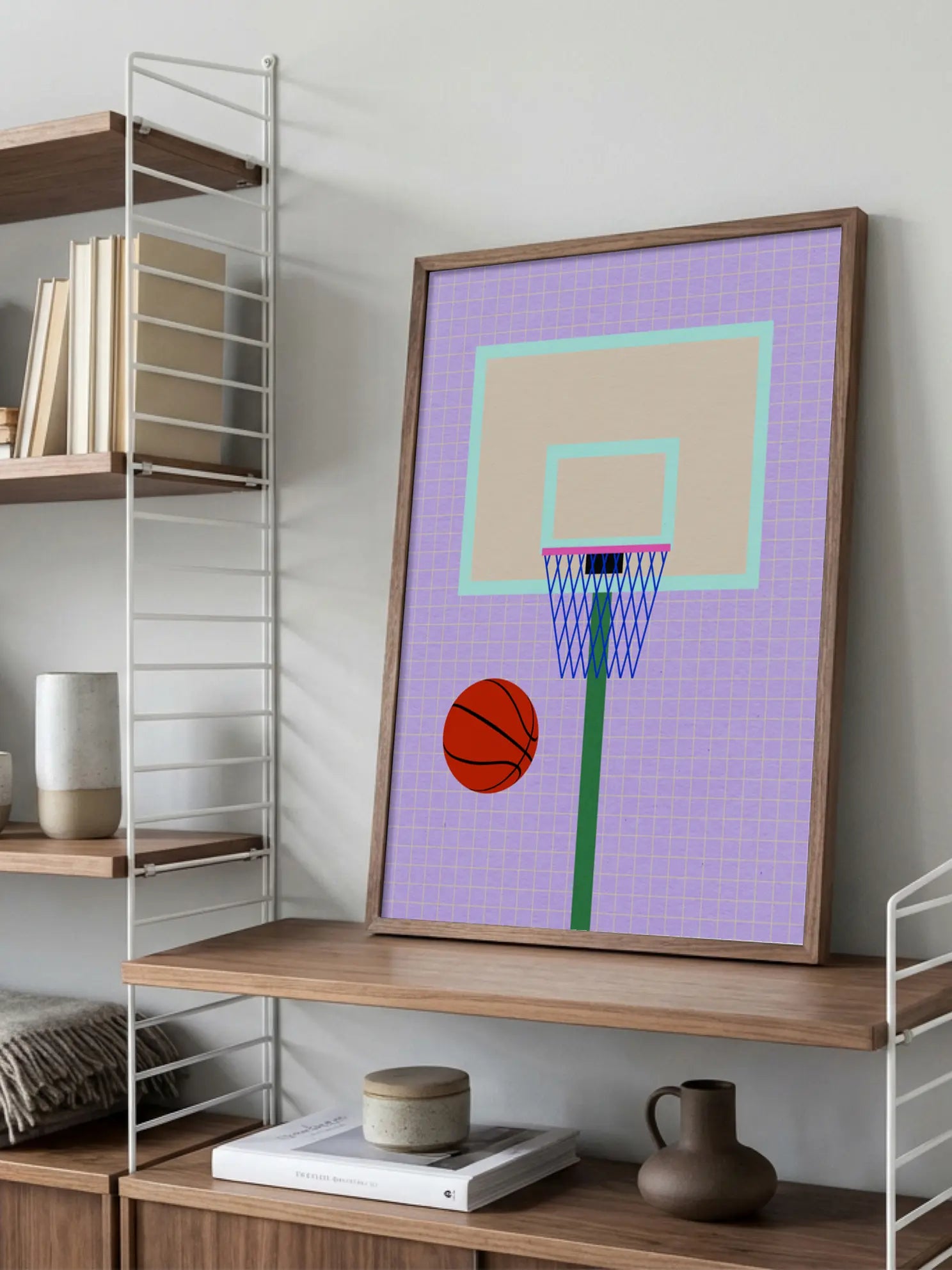 Basketball Hoop Poster