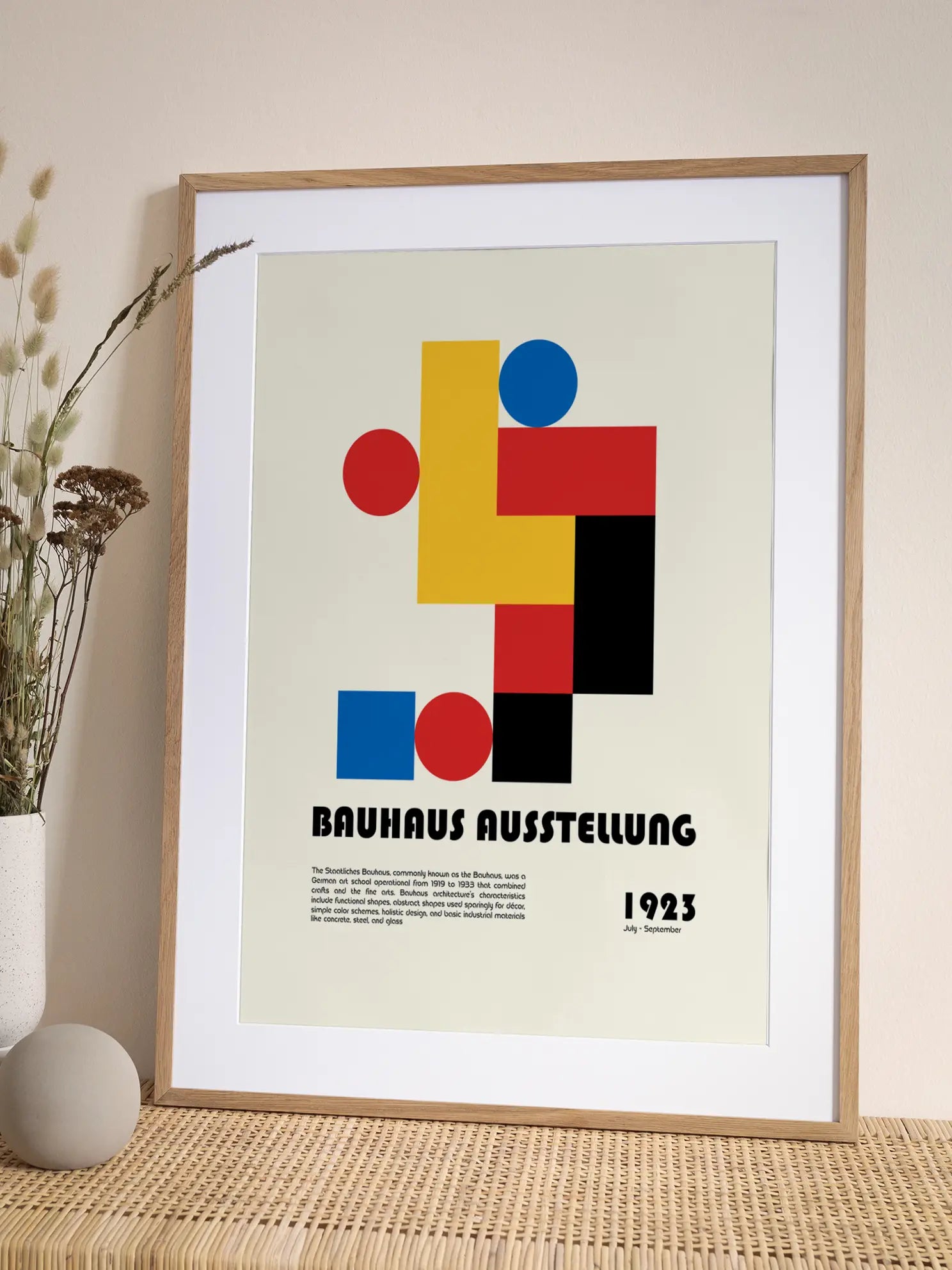 Bauhaus Ausstellung No1 Poster