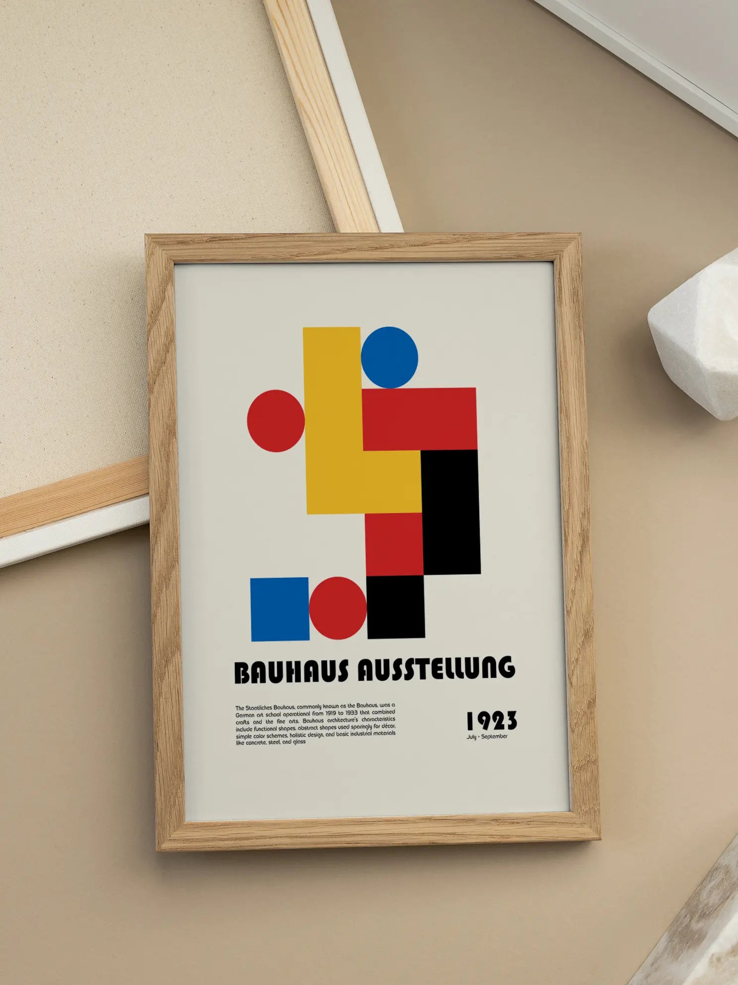 Bauhaus Ausstellung No1 Poster