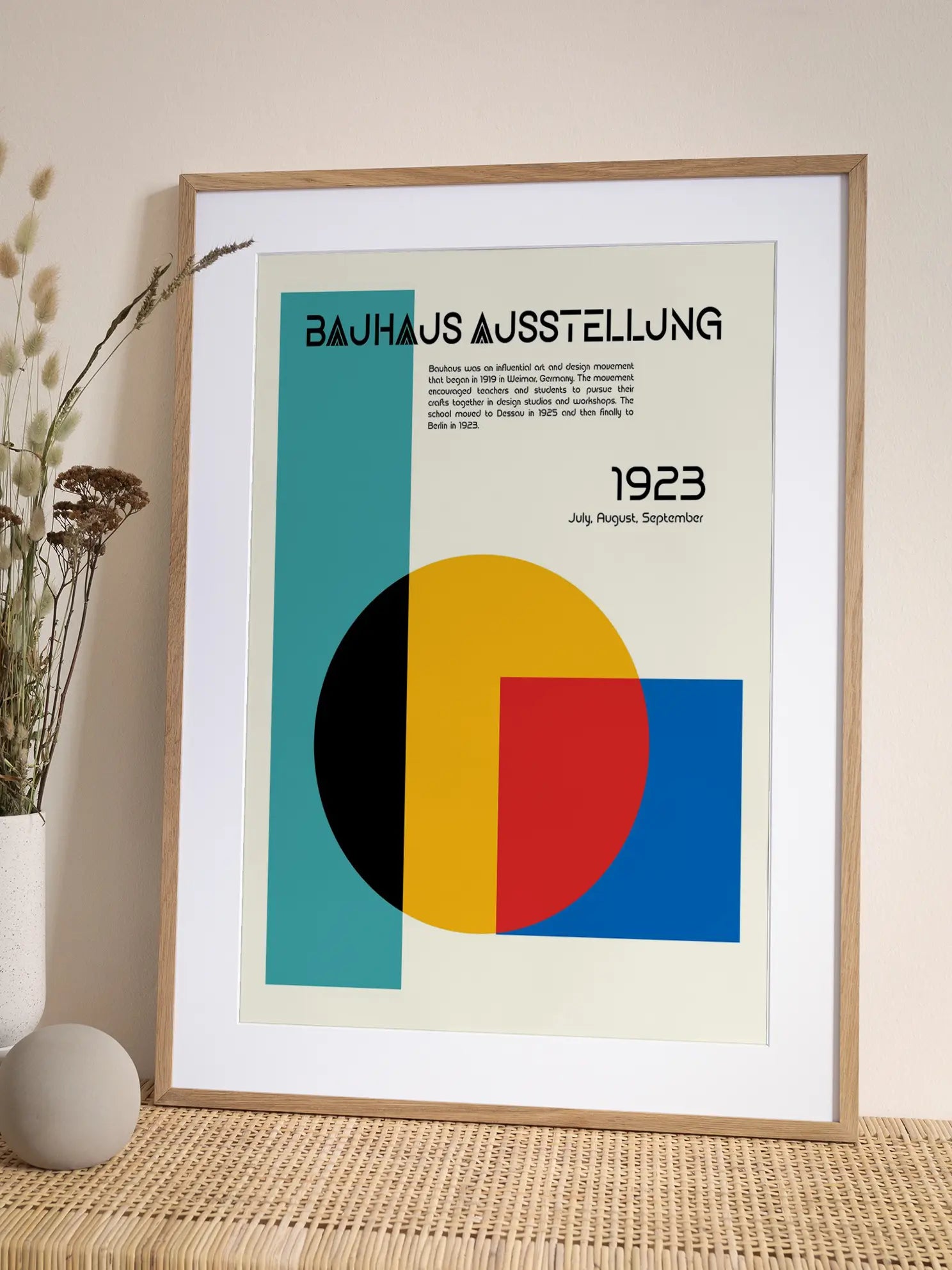 Bauhaus Ausstellung No2 Poster