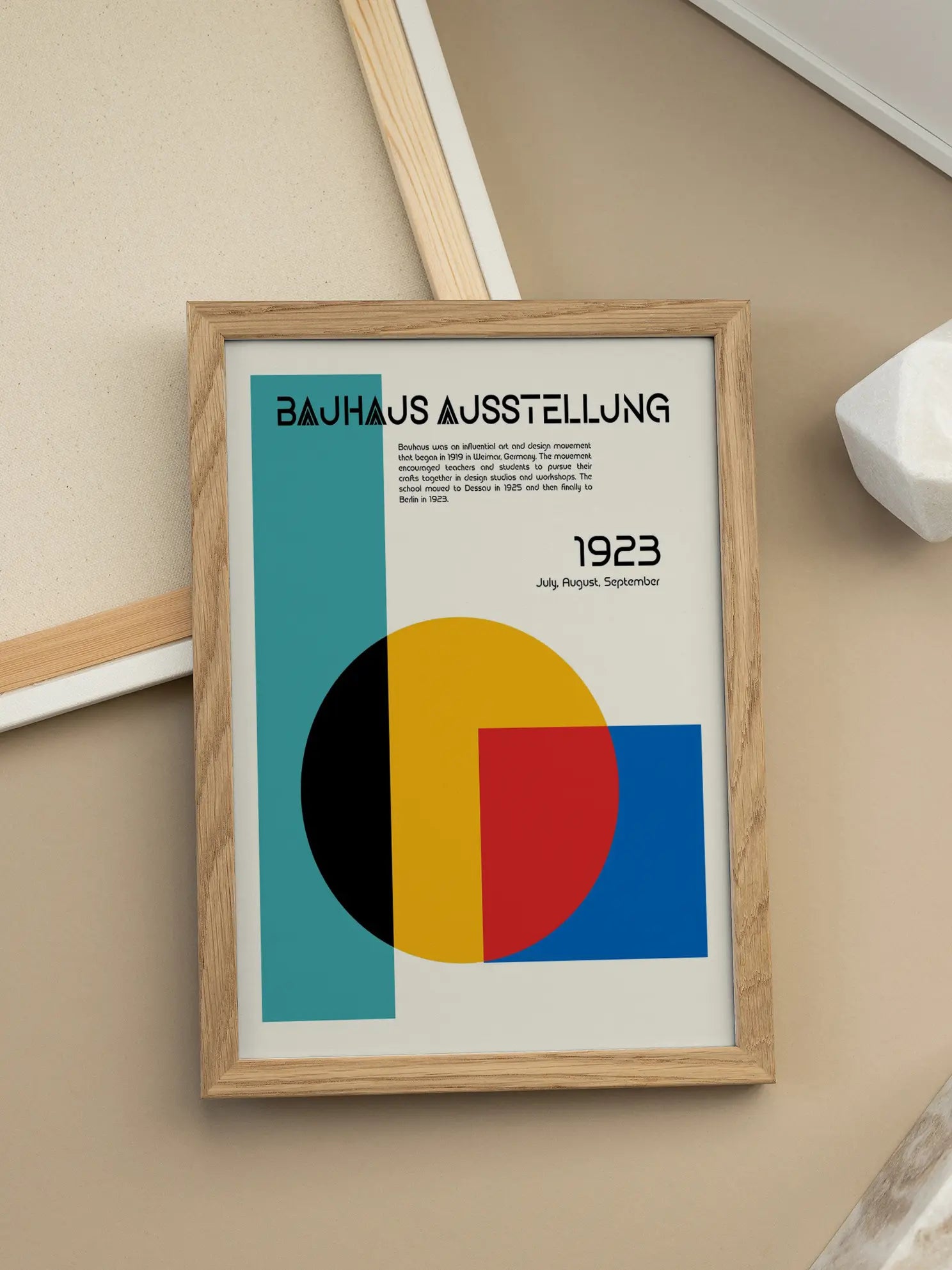 Bauhaus Ausstellung No2 Poster