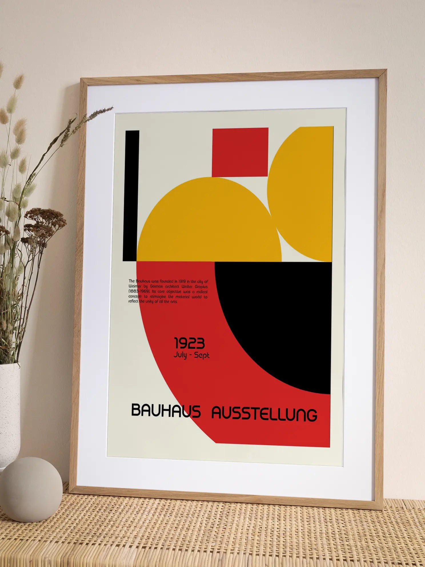 Bauhaus Ausstellung No3 Poster