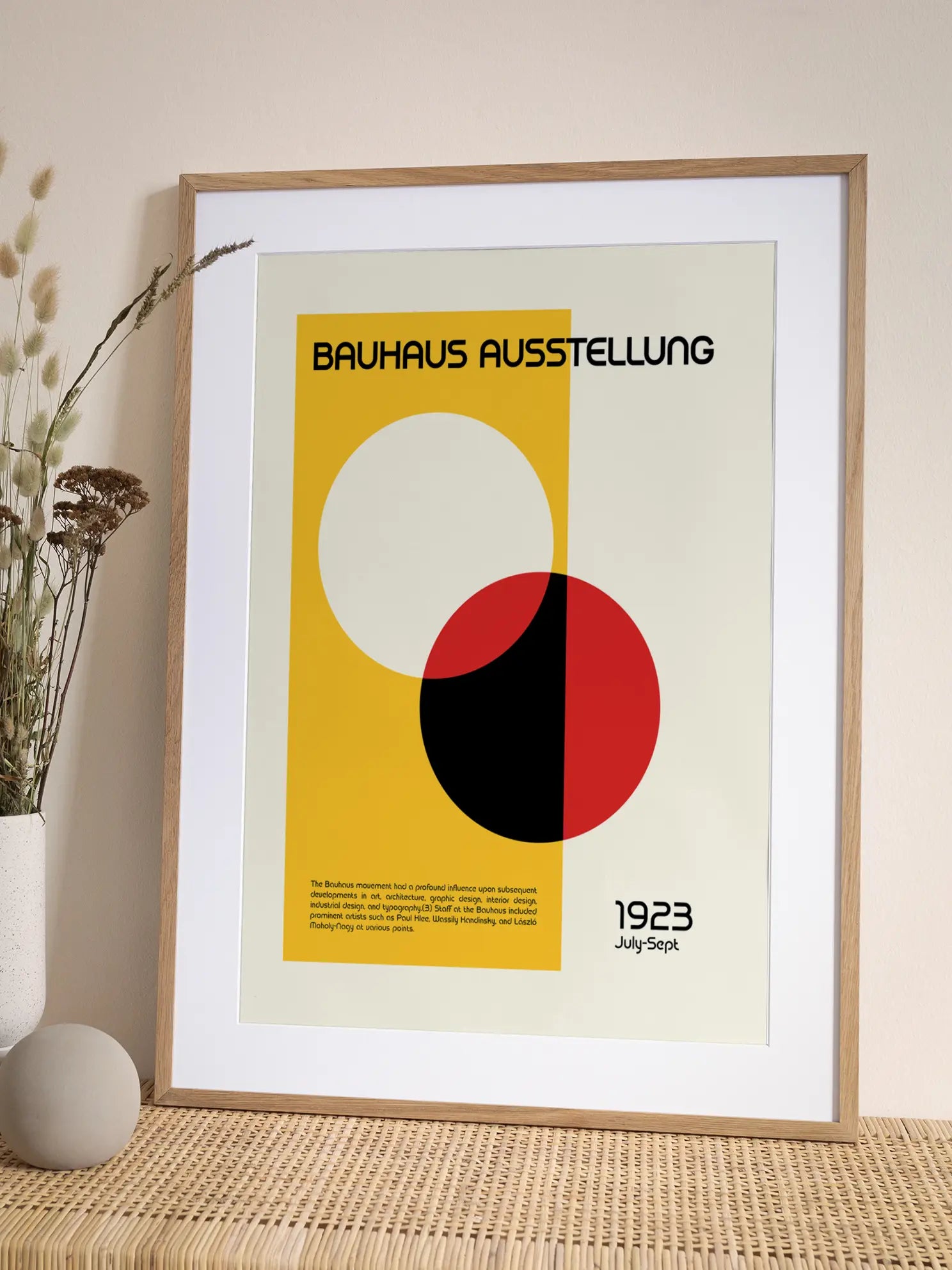 Bauhaus Ausstellung No4 Poster