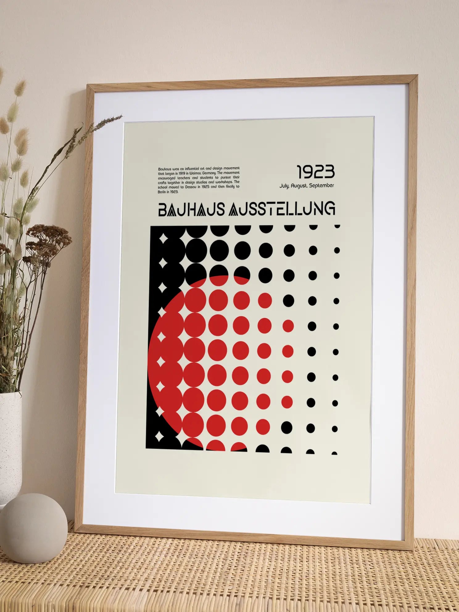 Bauhaus Ausstellung No5 Poster