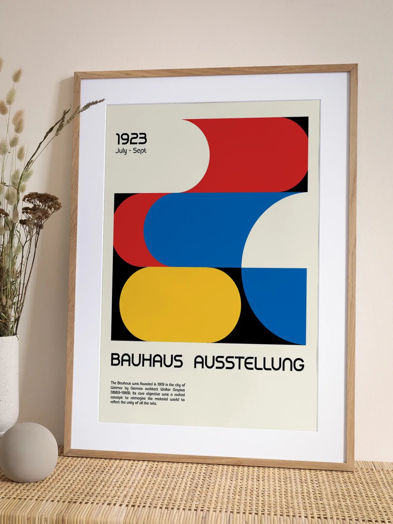 Bauhaus Ausstellung No6 Poster