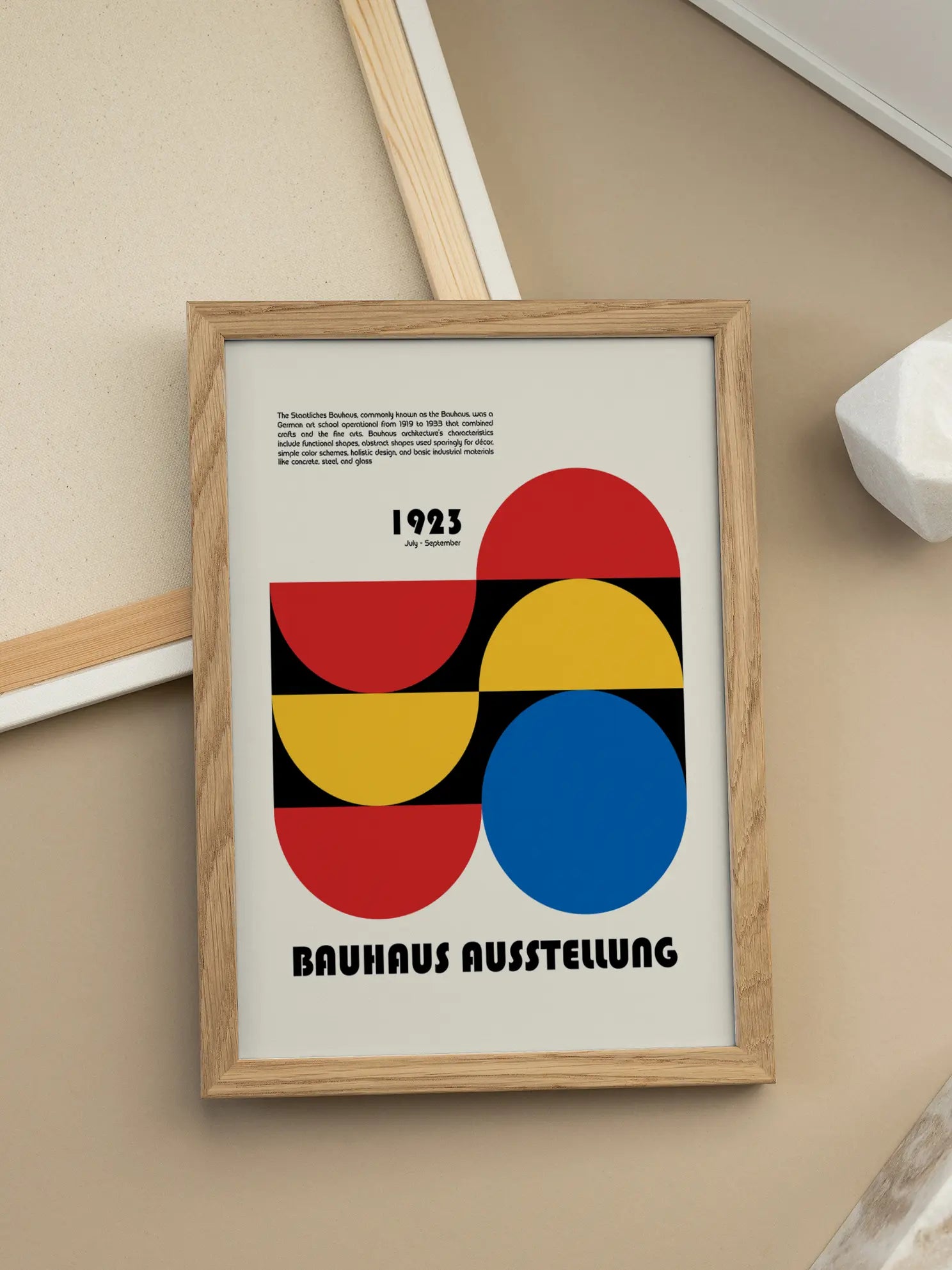 Bauhaus Ausstellung Poster