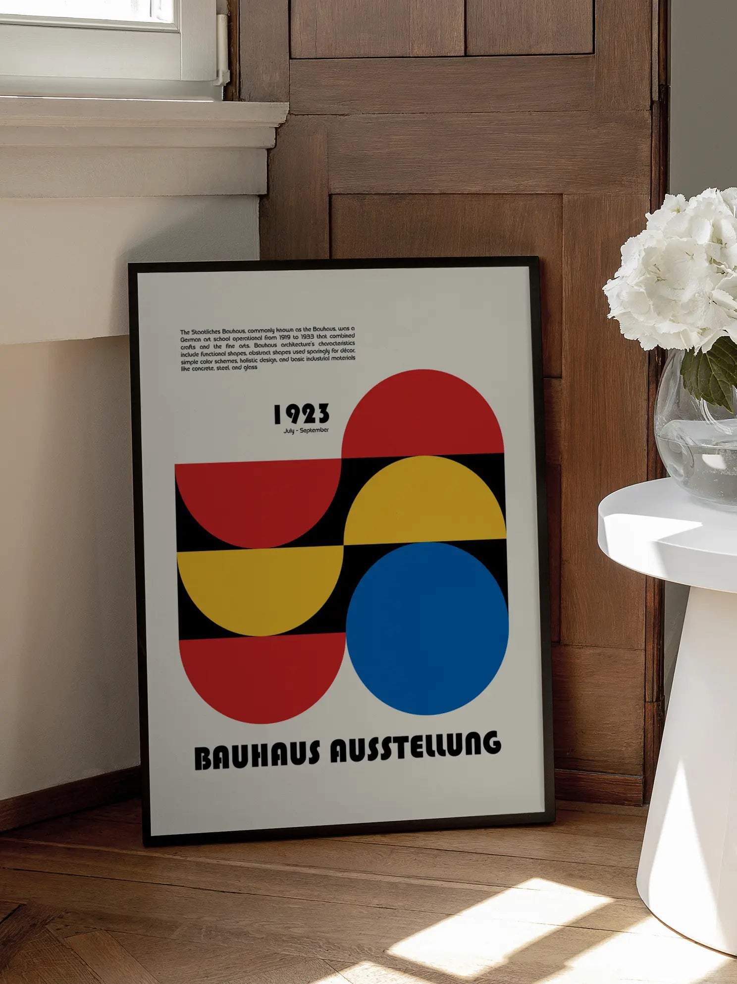 Bauhaus Ausstellung Poster