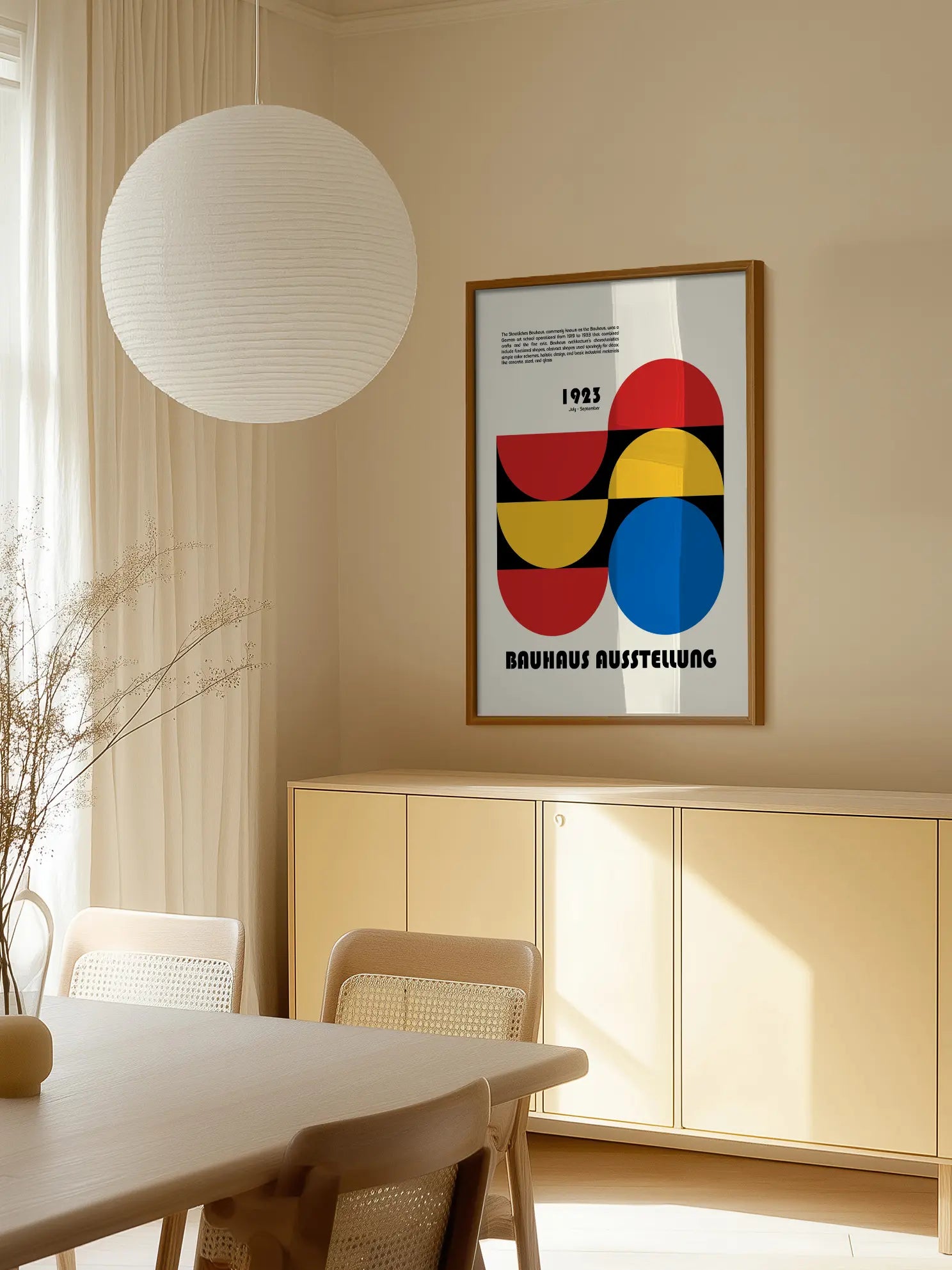 Bauhaus Ausstellung Poster
